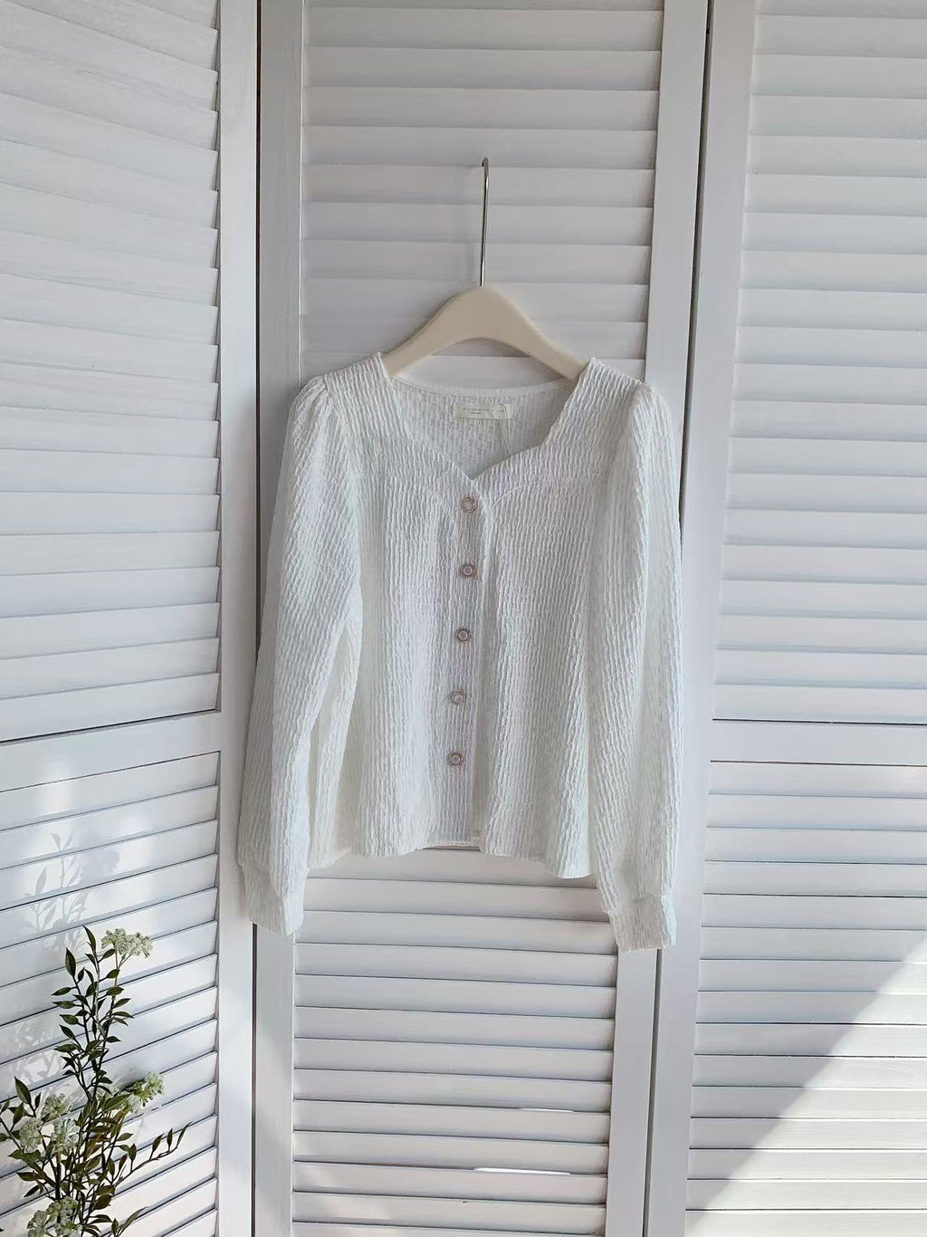 HELLO MILK TEE- 85663 韓系小衫