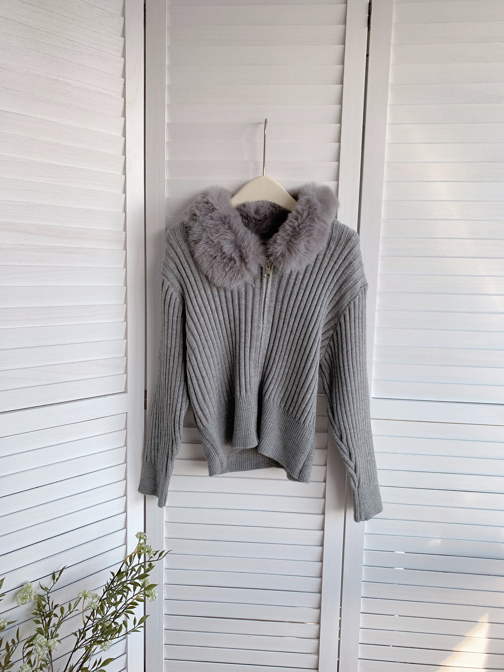 HELLO MILK TEE- 85734 拉鏈上衣