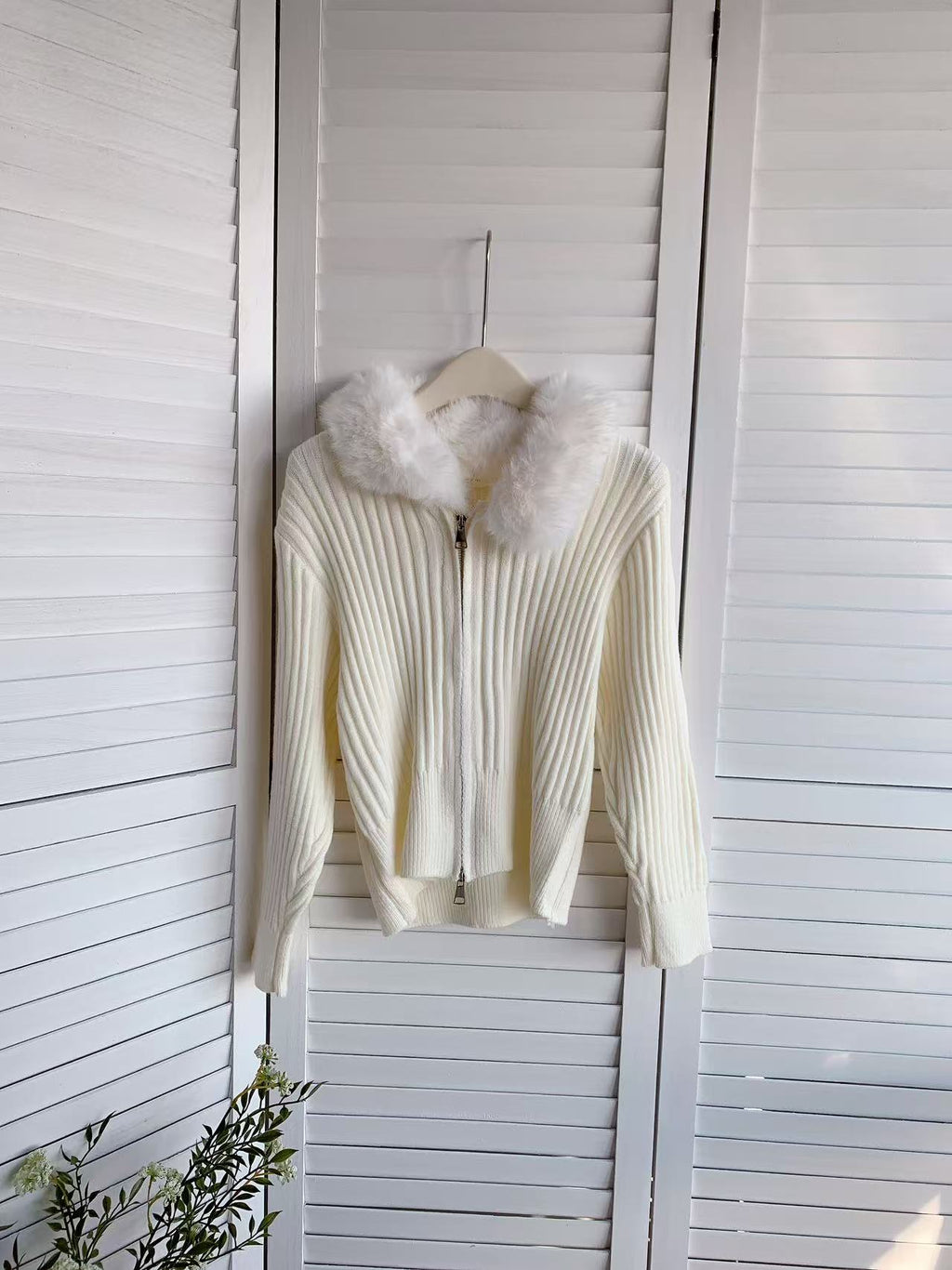 HELLO MILK TEE- 85734 拉鏈上衣