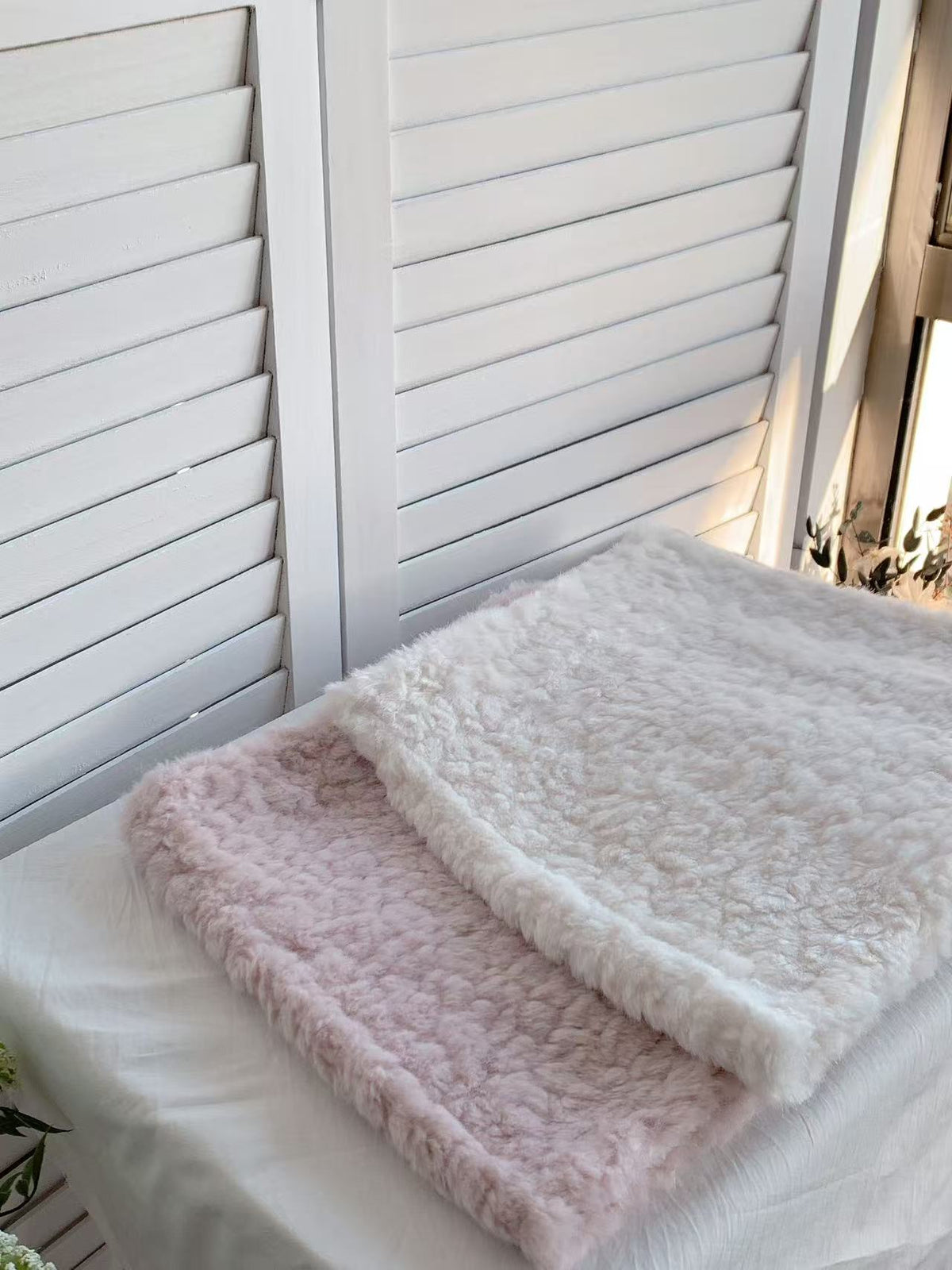 HELLO MILK TEE- 85717 毛絨短裙