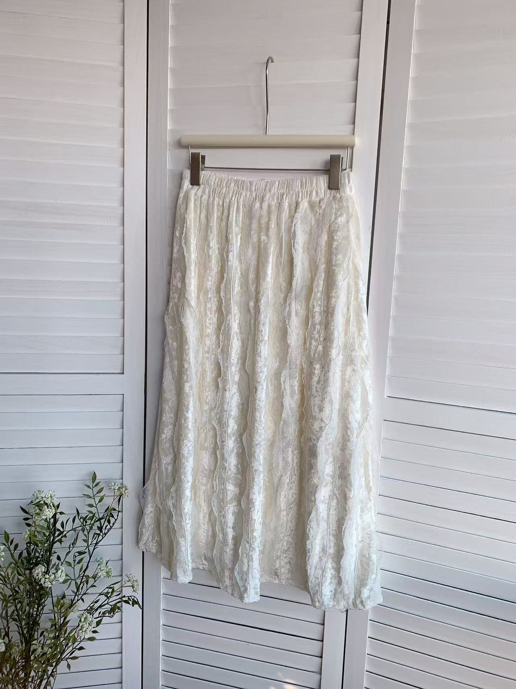 HELLO MILK TEE- 85759 直筒半裙