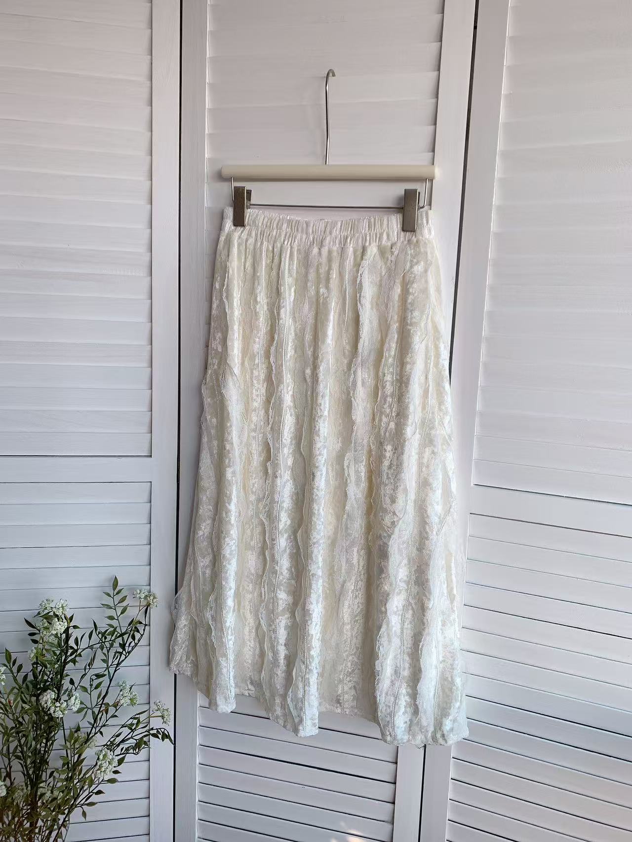 HELLO MILK TEE- 85759 直筒半裙