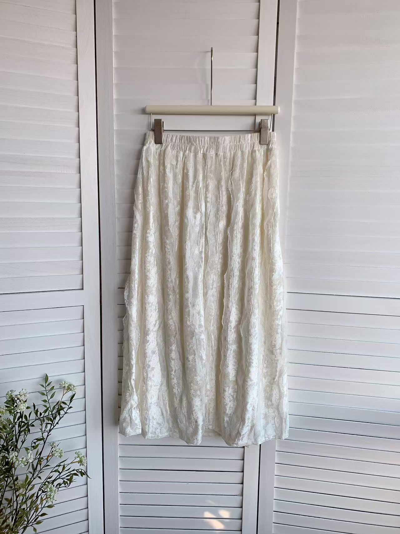 HELLO MILK TEE- 85759 直筒半裙