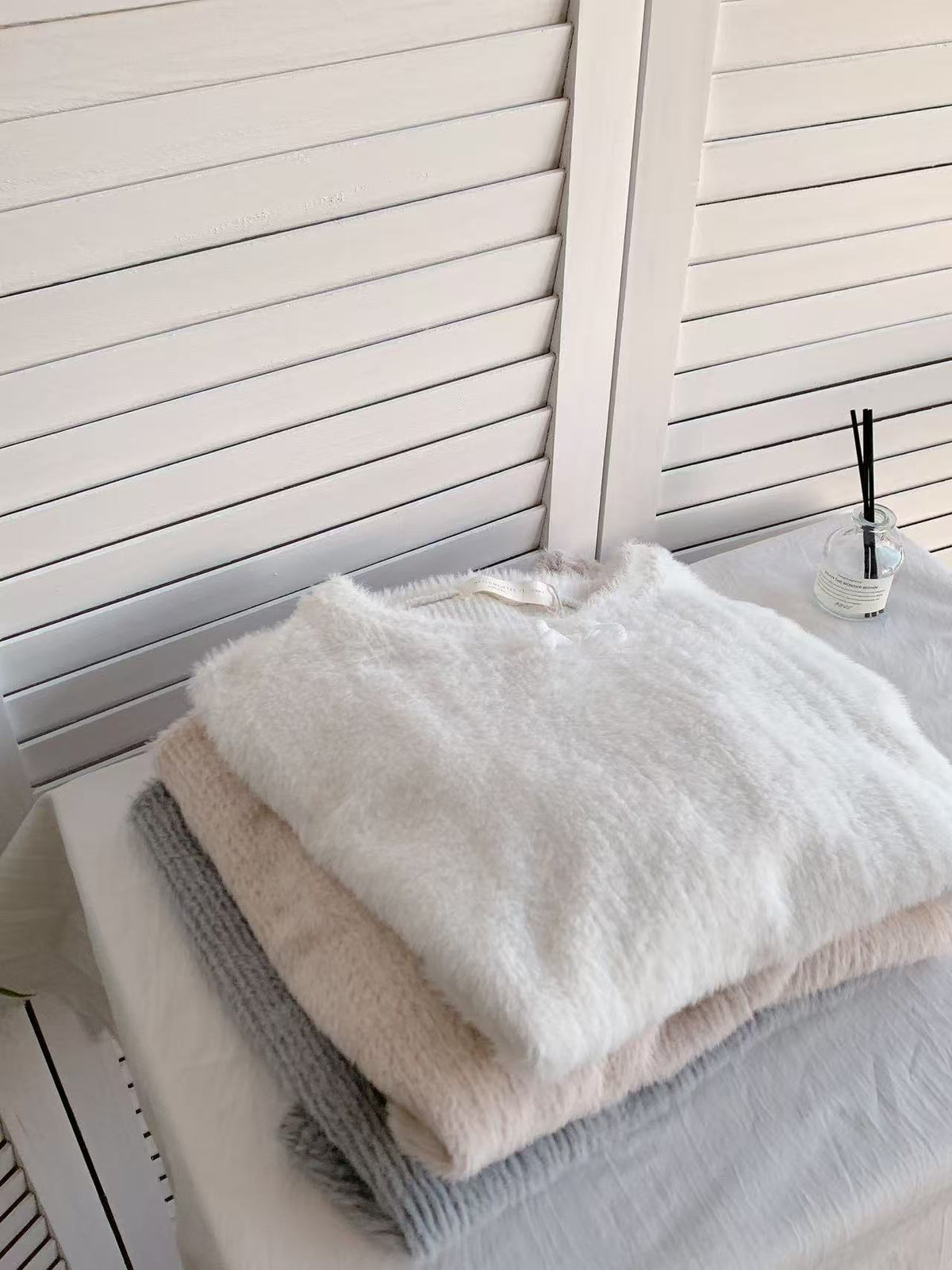 HELLO MILK TEE- 85691 圓領毛衣