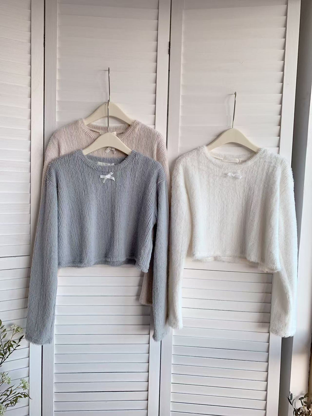 HELLO MILK TEE- 85691 圓領毛衣