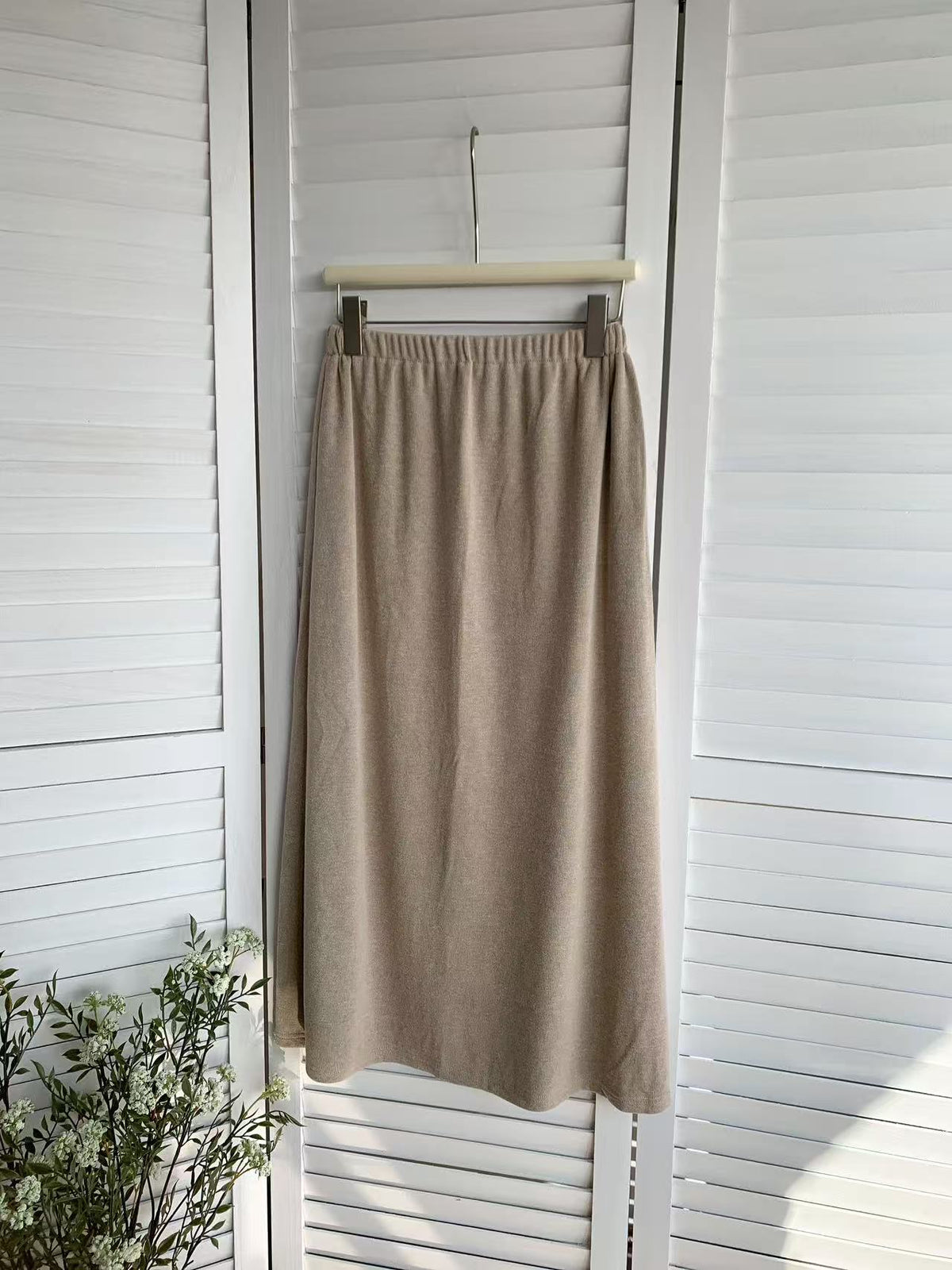 HELLO MILK TEE- 85718 純色半裙