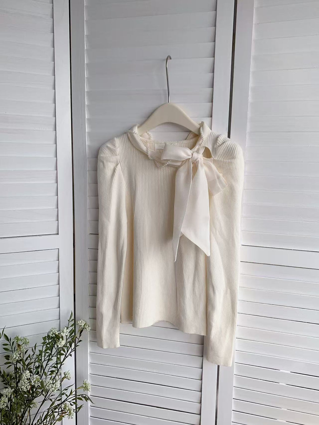 HELLO MILK TEE- 85766 氣質針織衫