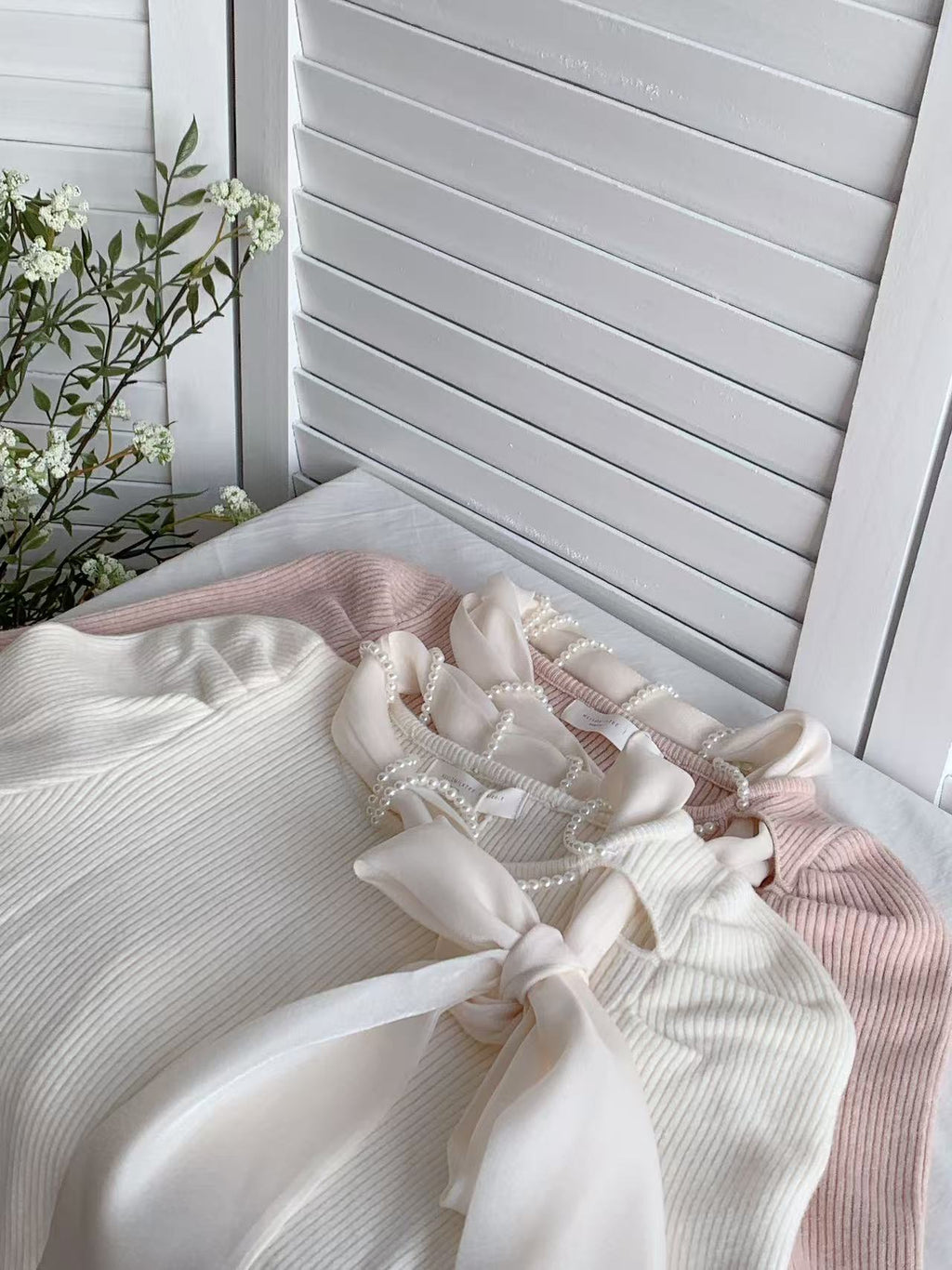 HELLO MILK TEE- 85766 氣質針織衫