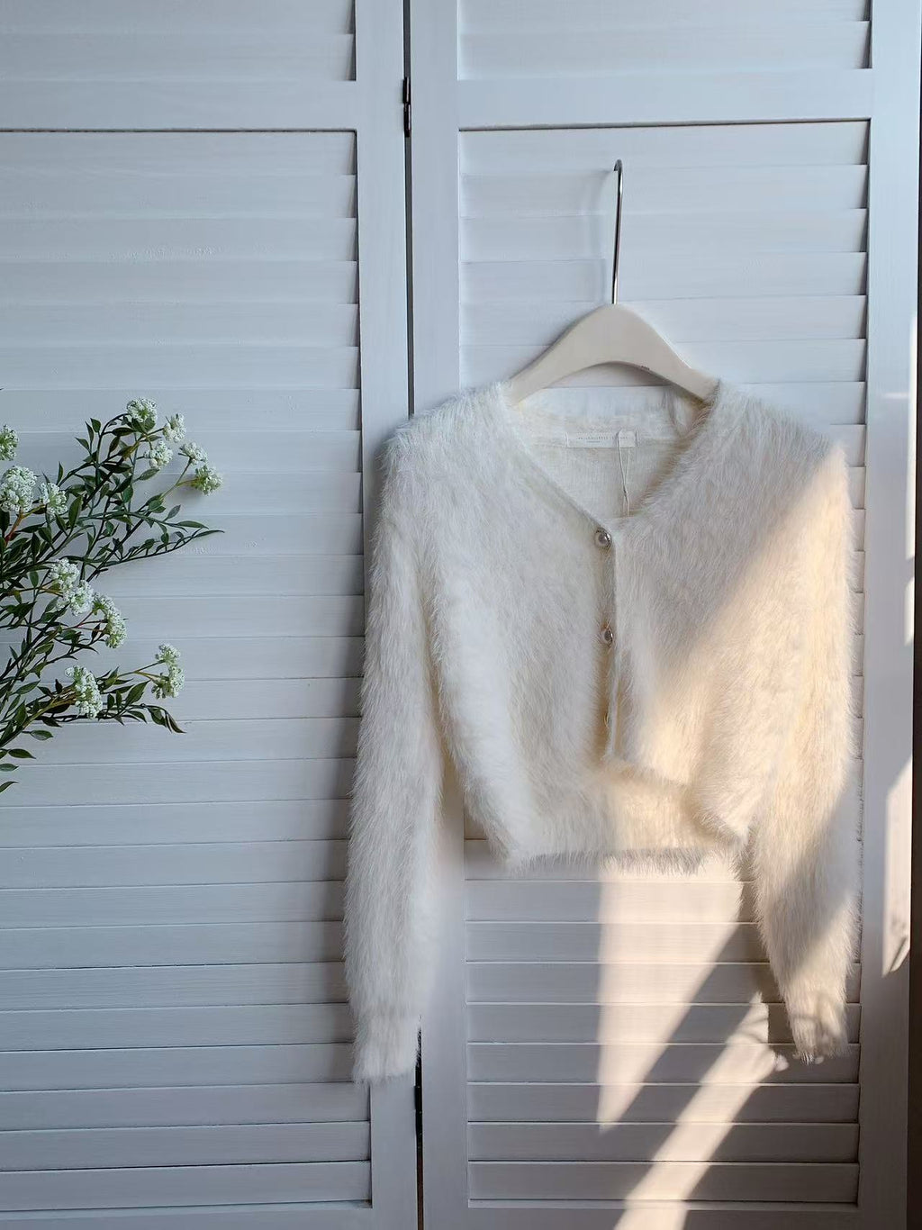 HELLO MILK TEE- 85779 毛絨上衣