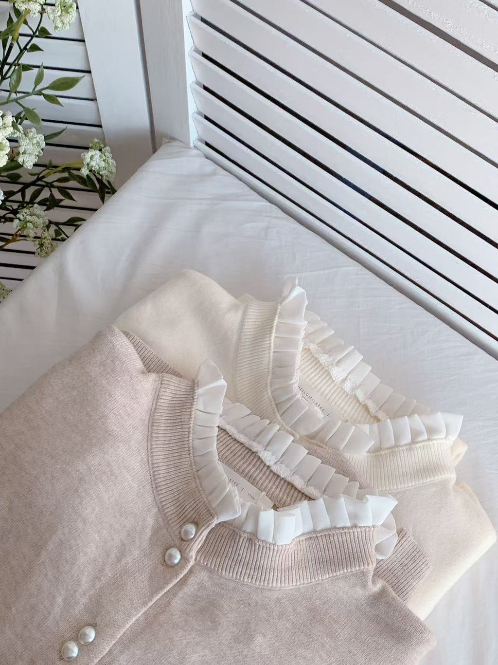 HELLO MILK TEE- 85668 長袖上衣