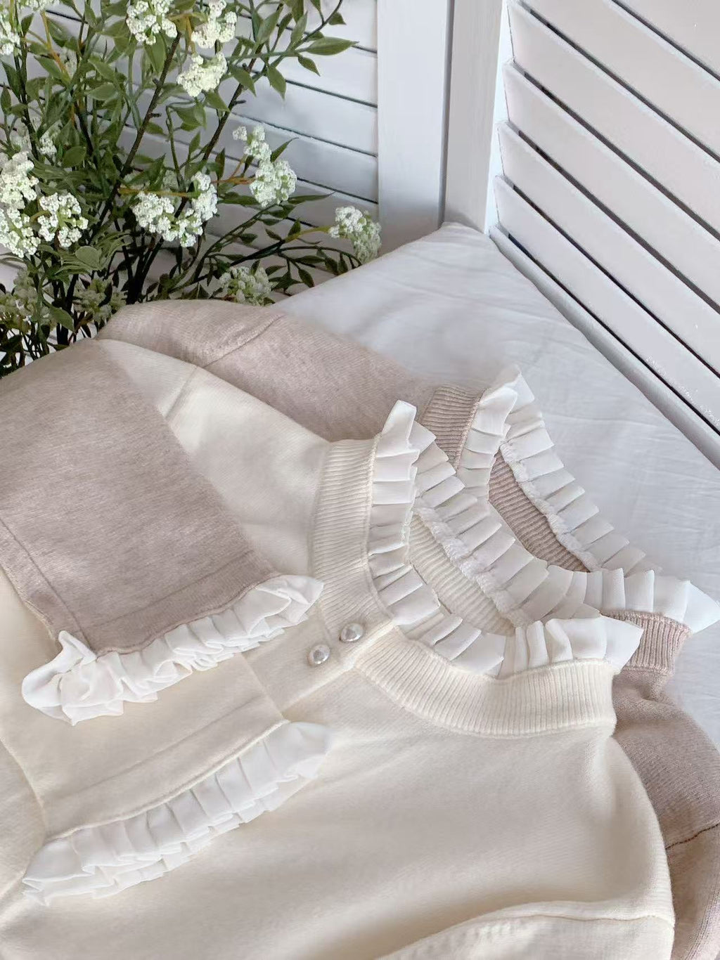 HELLO MILK TEE- 85668 長袖上衣