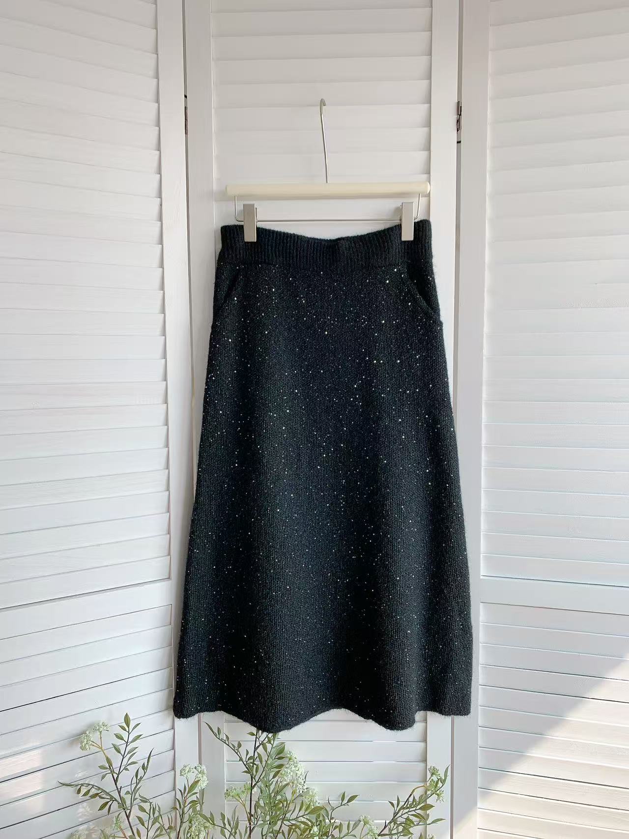 HELLO MILK TEE- 85789 百搭半裙