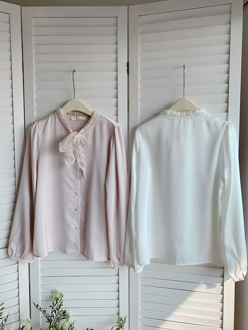 HELLO MILK TEE- 85773 系帶小衫