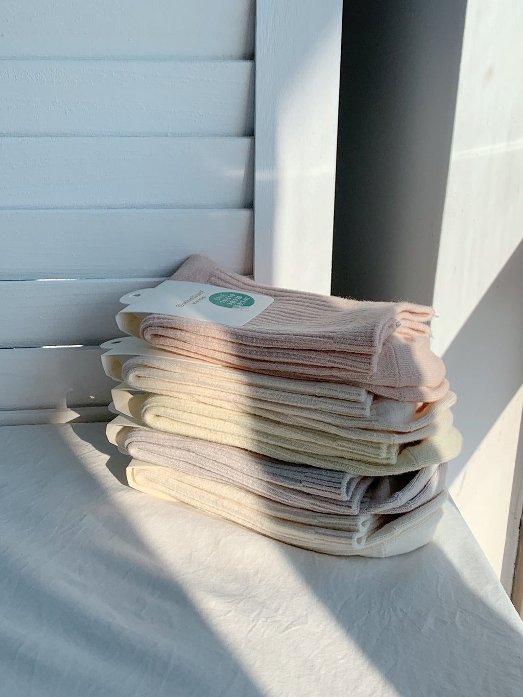 HELLO MILK TEE- AY1049 純棉百搭襪