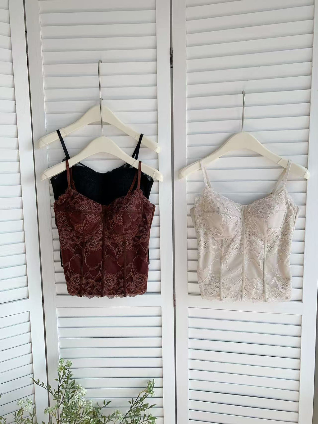 HELLO MILK TEE- 85740 法式吊帶