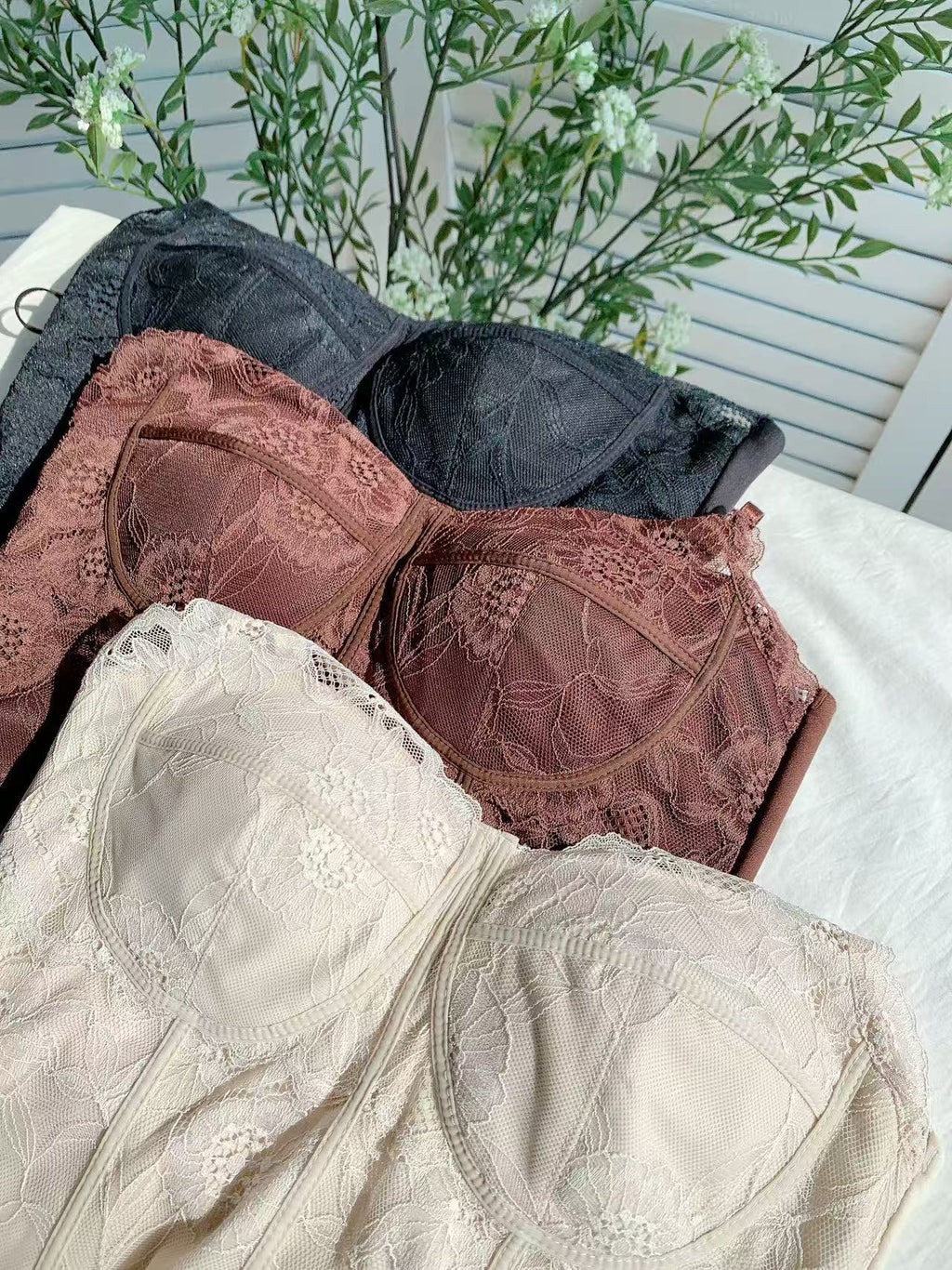 HELLO MILK TEE- 85740 法式吊帶