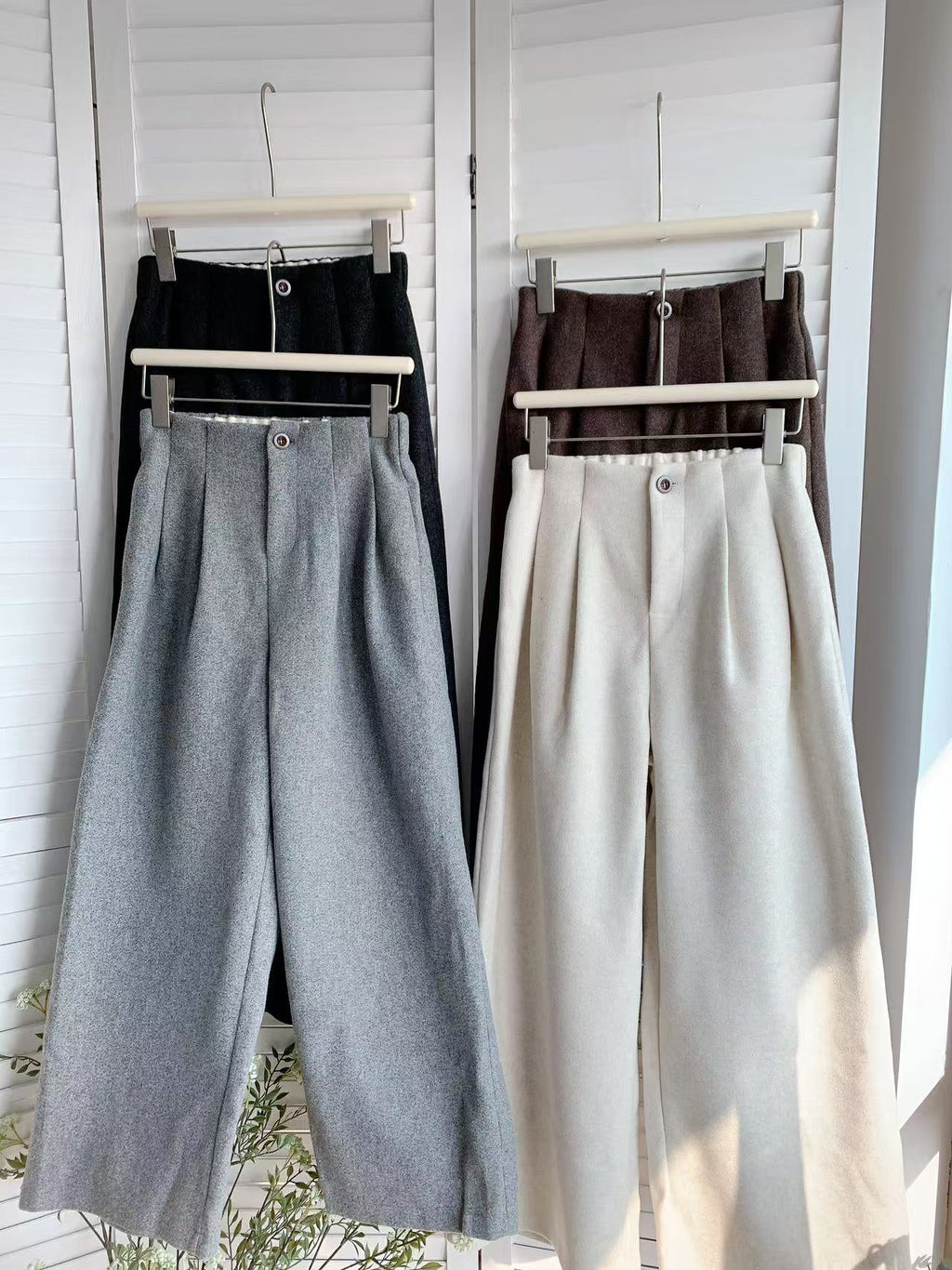 HELLO MILK TEE- 85808 休閑長褲