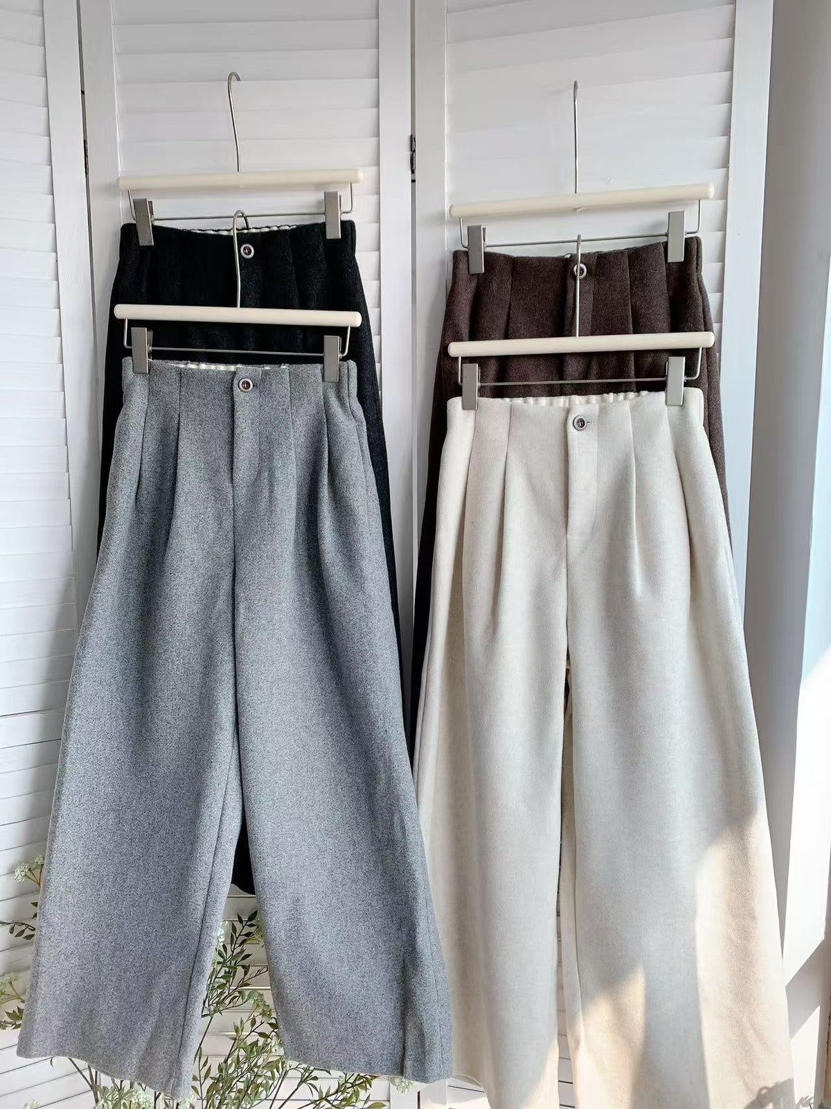 HELLO MILK TEE- 85808 休閑長褲