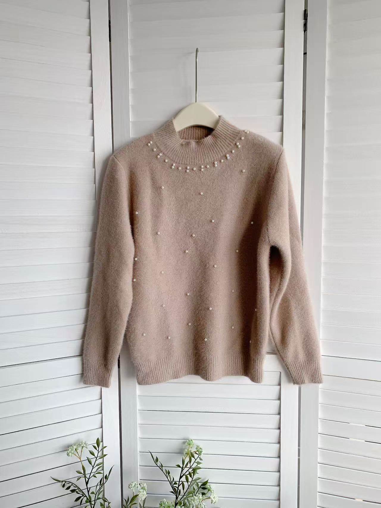 HELLO MILK TEE- 85784 韓系釘珠衫