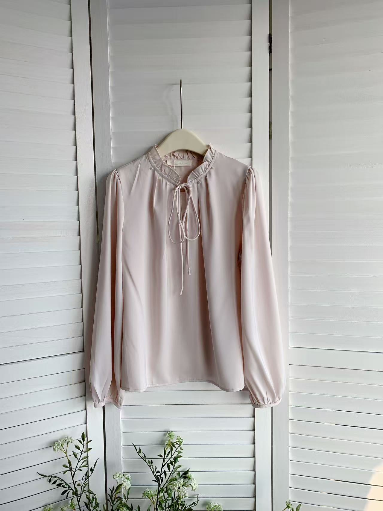 HELLO MILK TEE- 85771 珍珠小衫