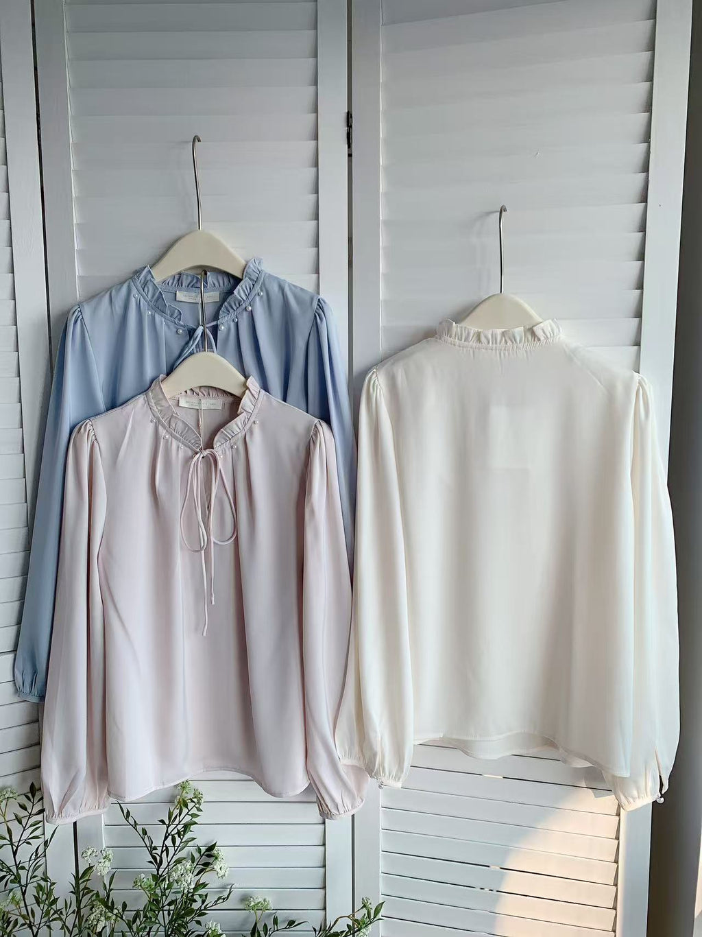 HELLO MILK TEE- 85771 珍珠小衫