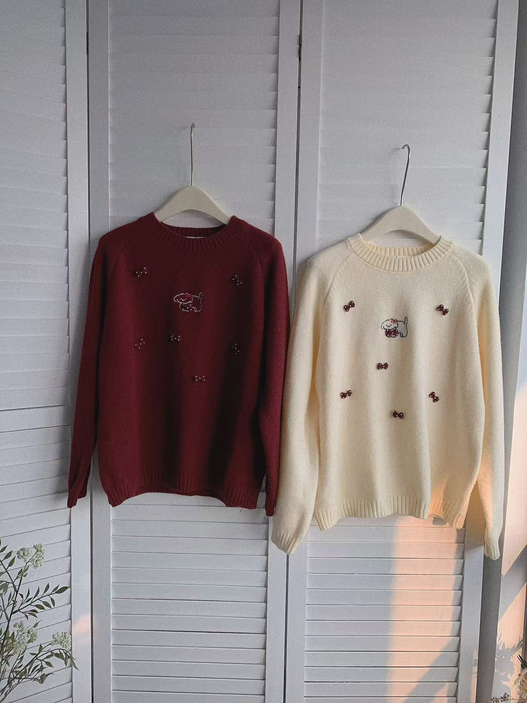 HELLO MILK TEE- 85810 圓領針織衫