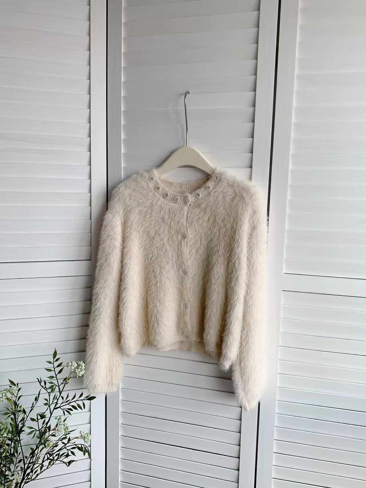 HELLO MILK TEE- 85788 針織開衫