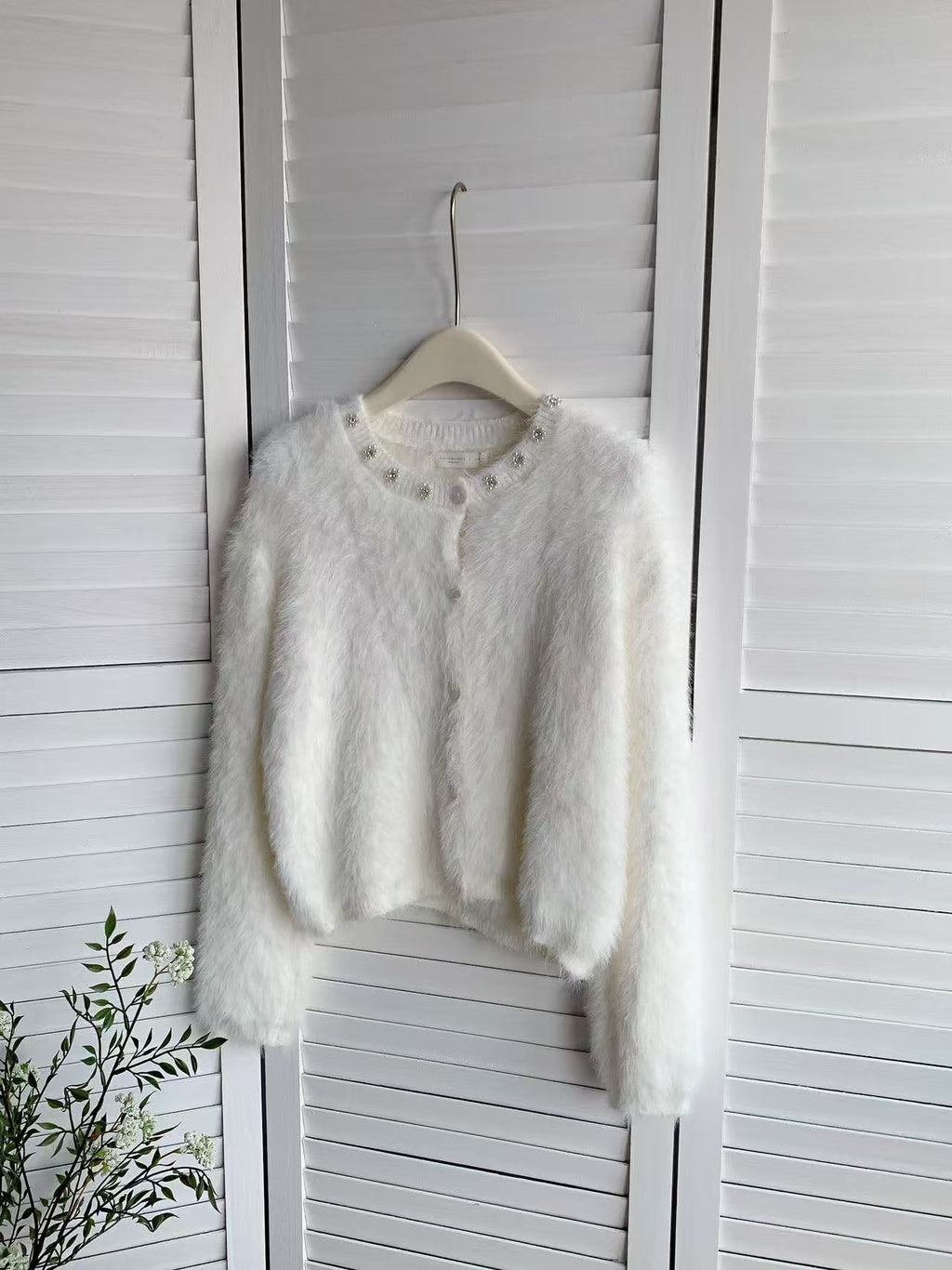 HELLO MILK TEE- 85788 針織開衫