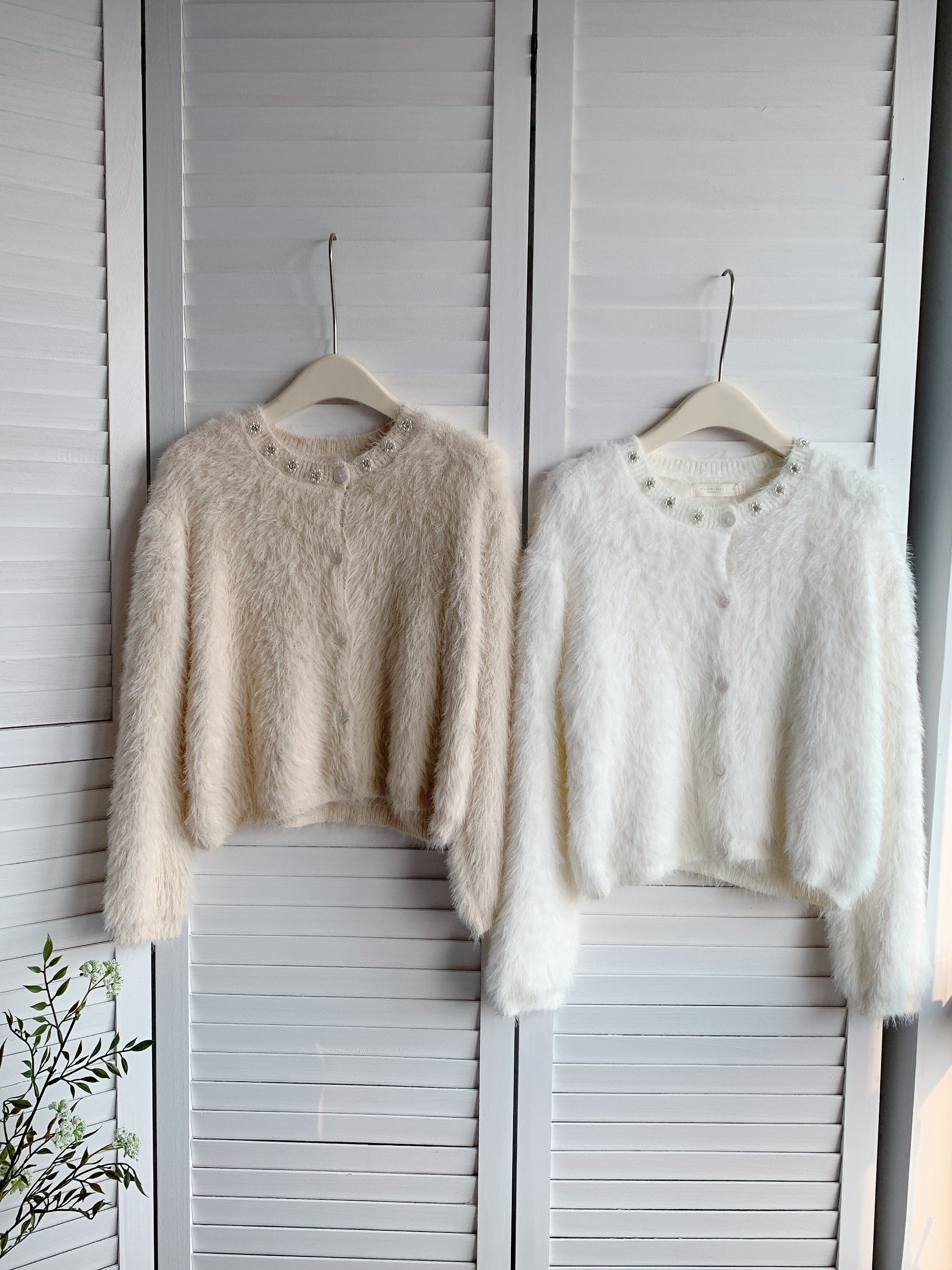 HELLO MILK TEE- 85788 針織開衫