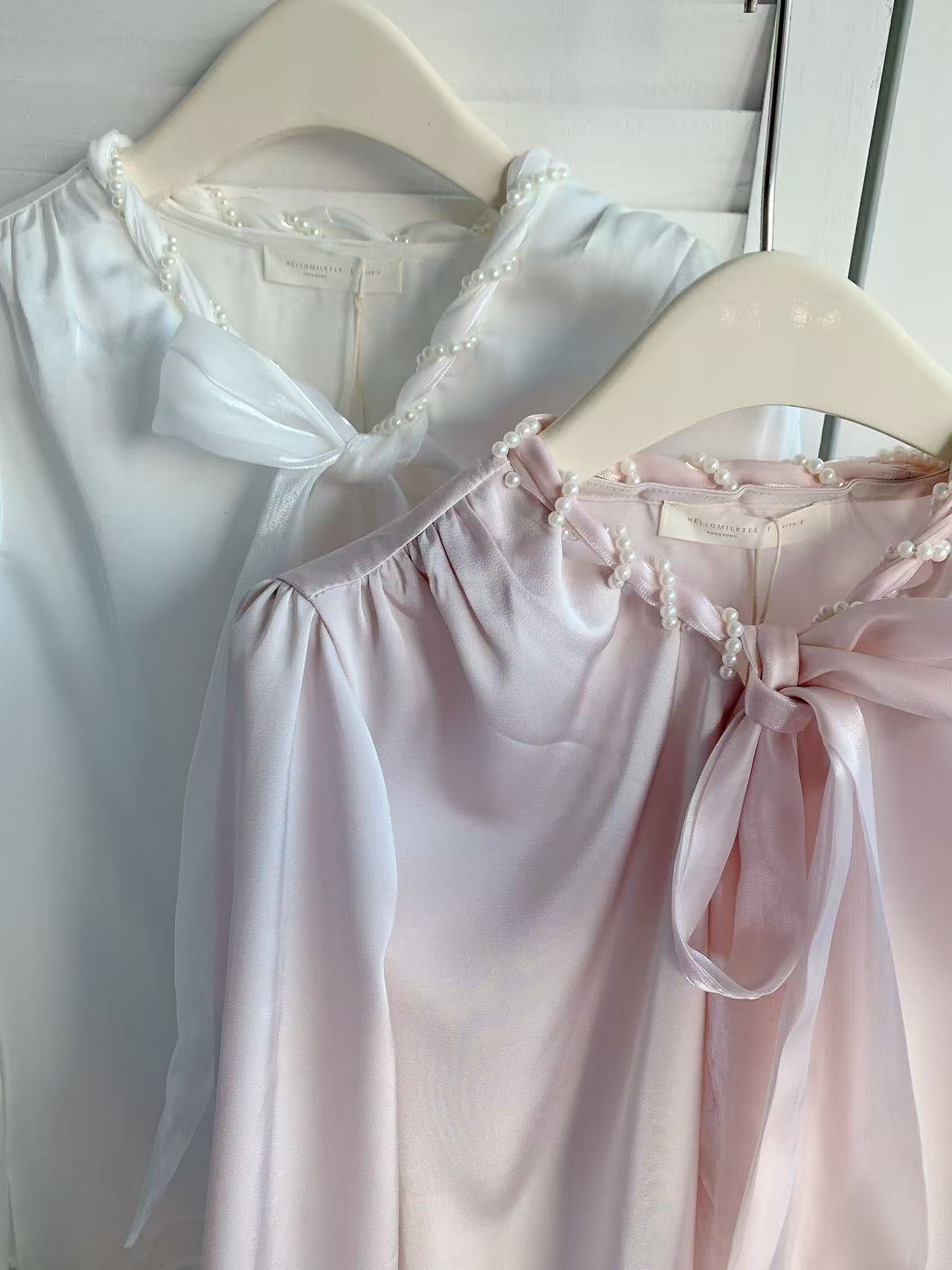 HELLO MILK TEE- 85774 設計感小衫