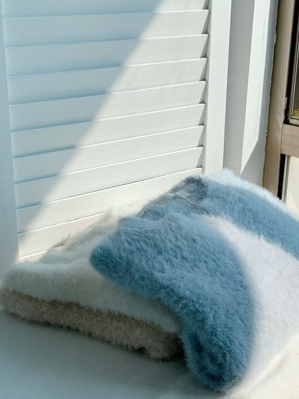 HELLO MILK TEE- 85785 圓領毛絨衫