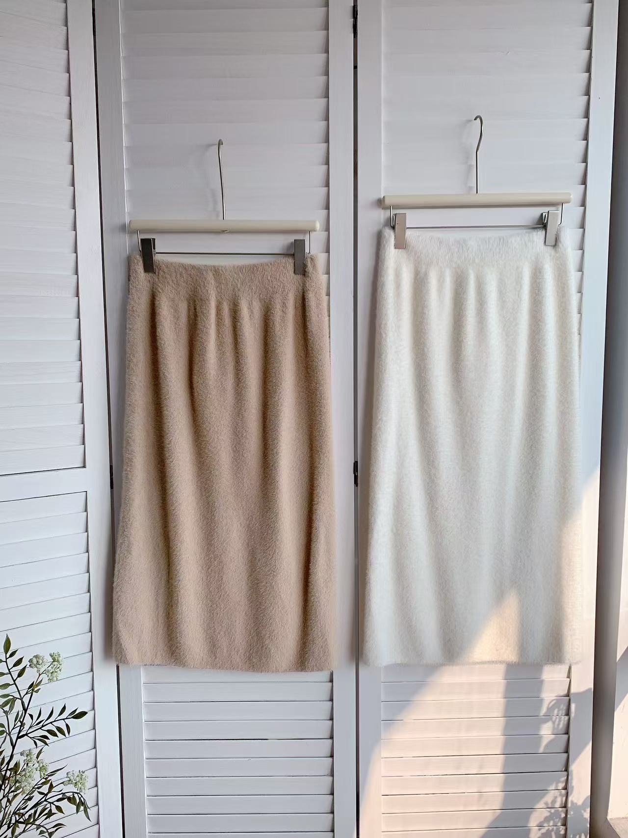 HELLO MILK TEE- 85790 針織半裙