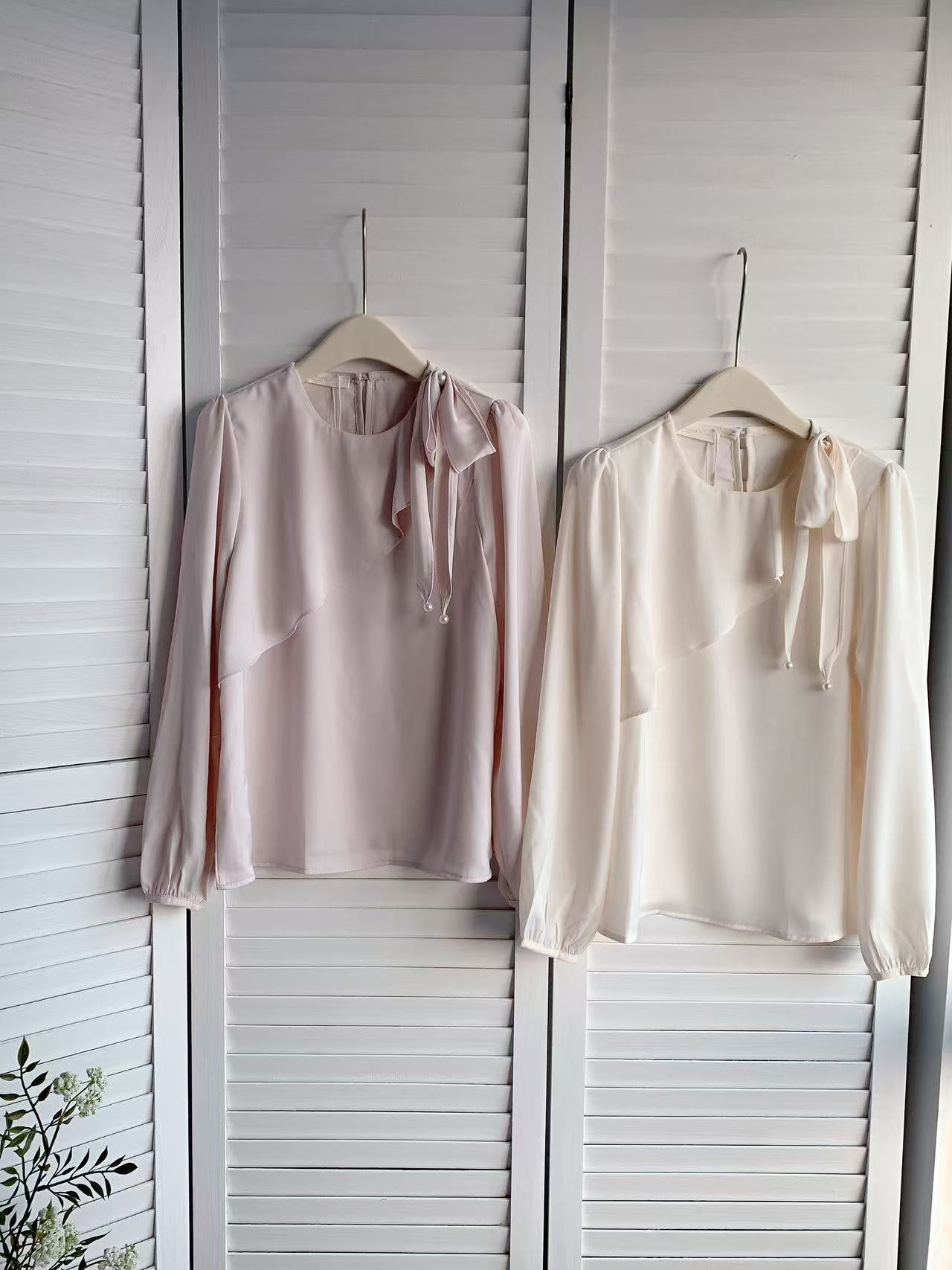 HELLO MILK TEE- 85768 氣質小衫