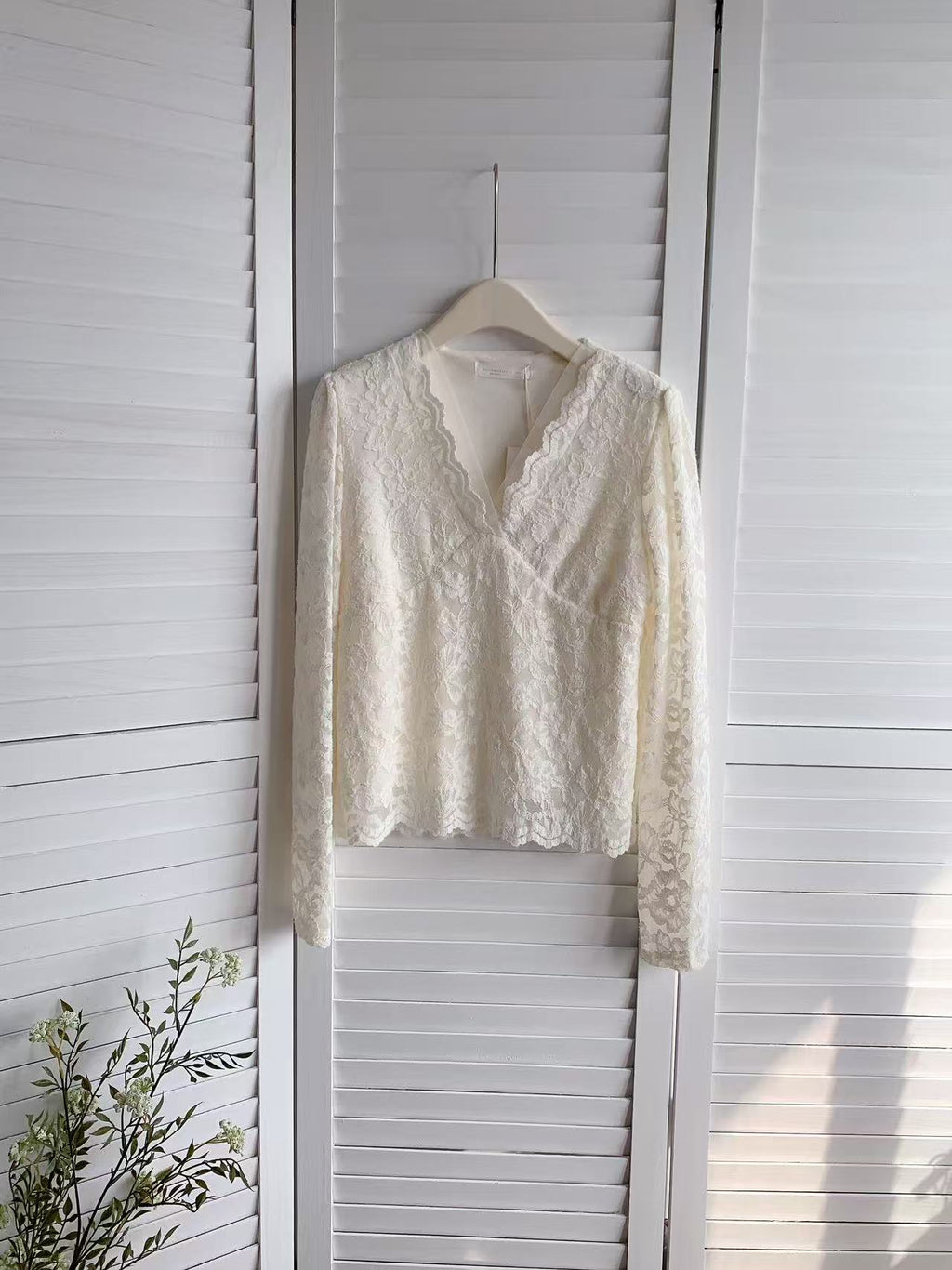 HELLO MILK TEE- 85824 法式上衣