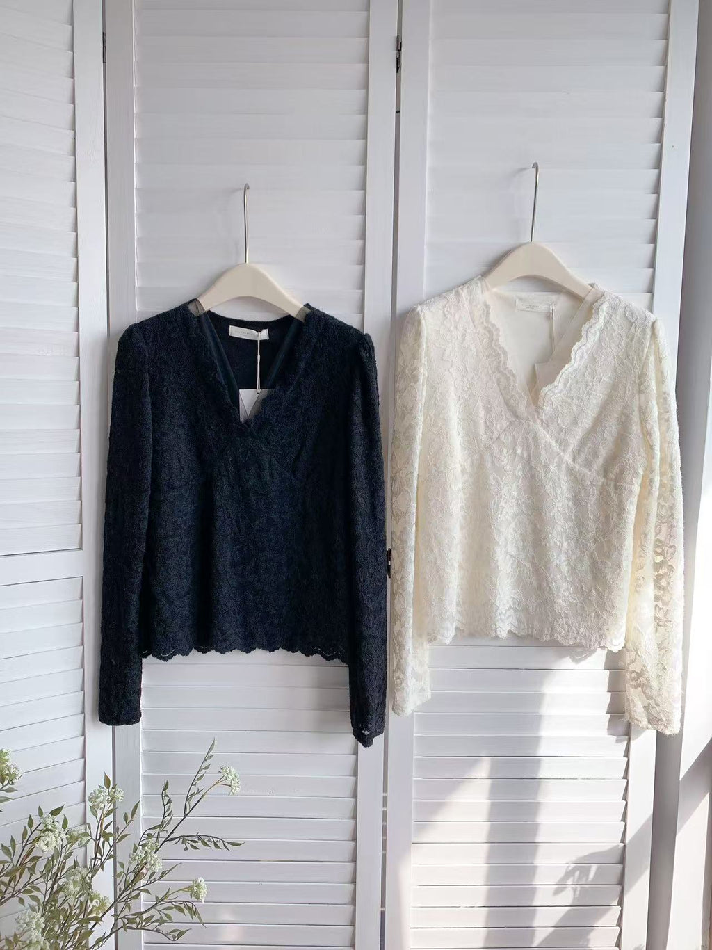 HELLO MILK TEE- 85824 法式上衣