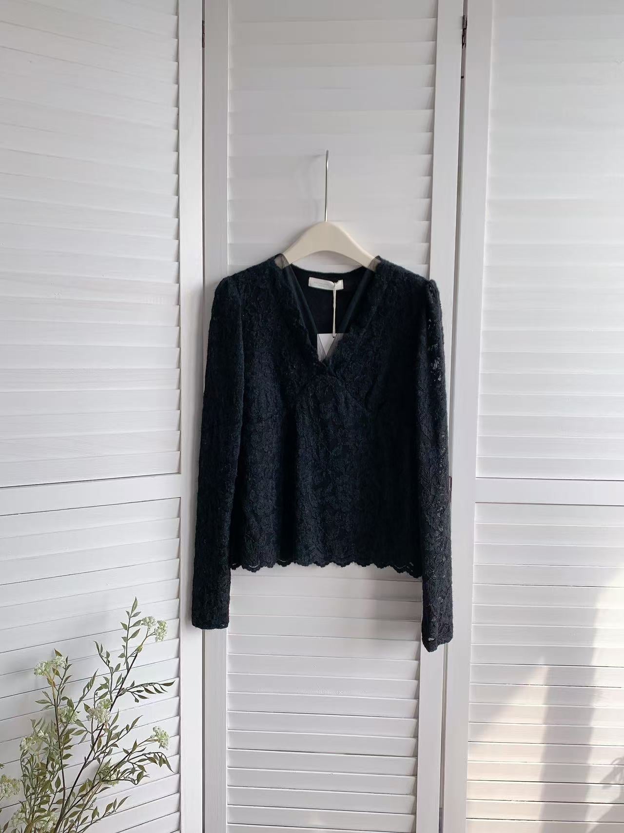 HELLO MILK TEE- 85824 法式上衣