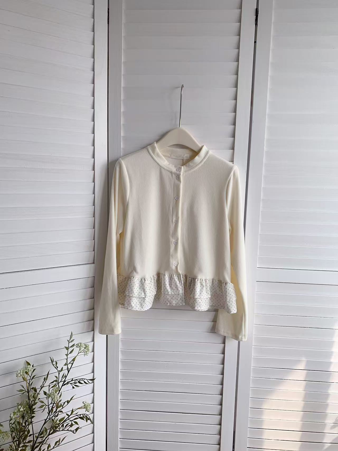 HELLO MILK TEE- 85837 簡約上衣