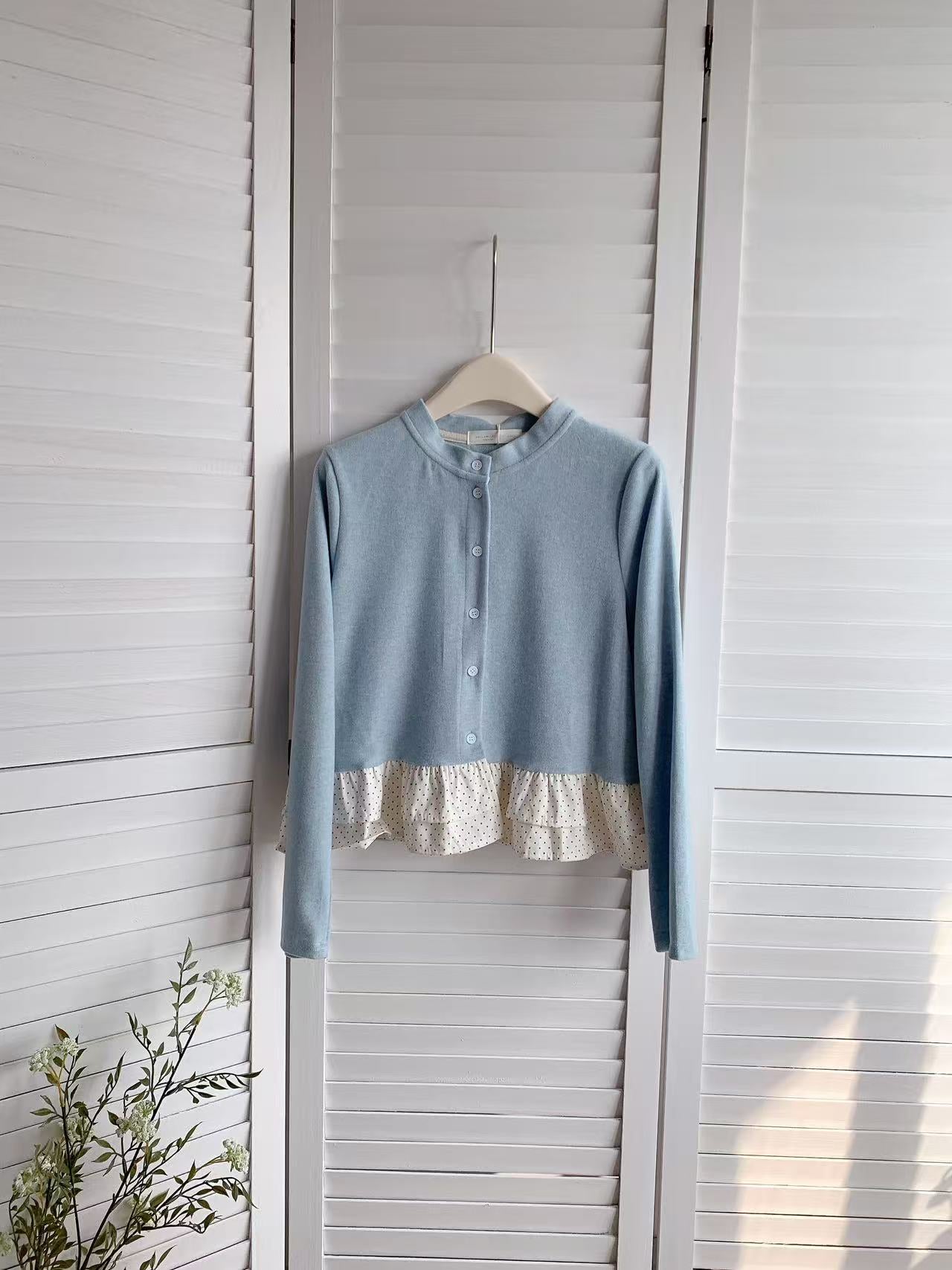 HELLO MILK TEE- 85837 簡約上衣