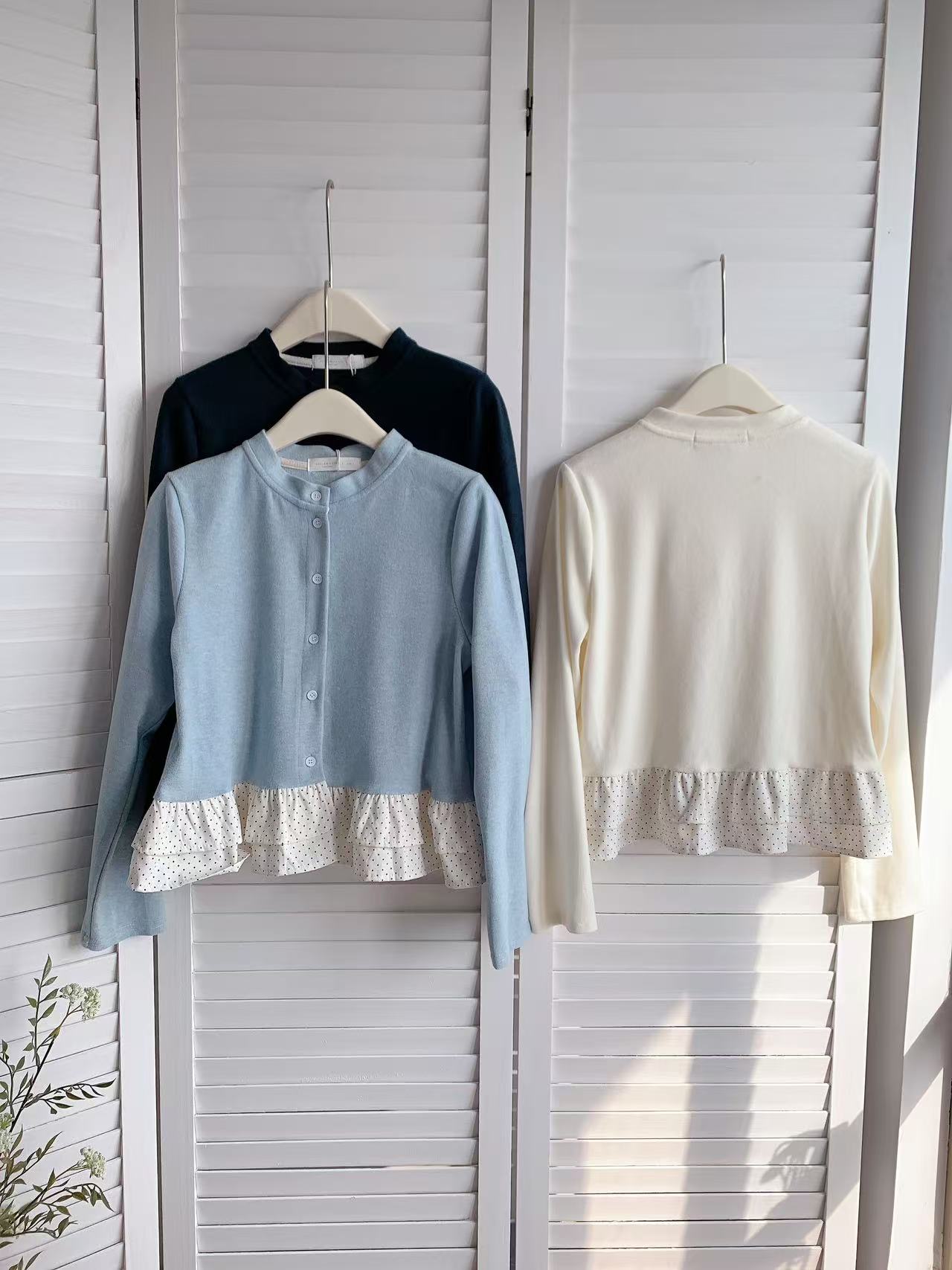 HELLO MILK TEE- 85837 簡約上衣