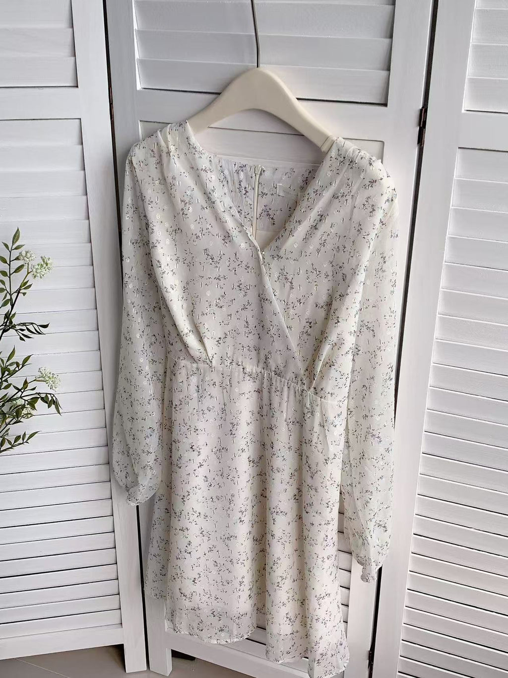 HELLO MILK TEE- 85776 碎花連衣裙