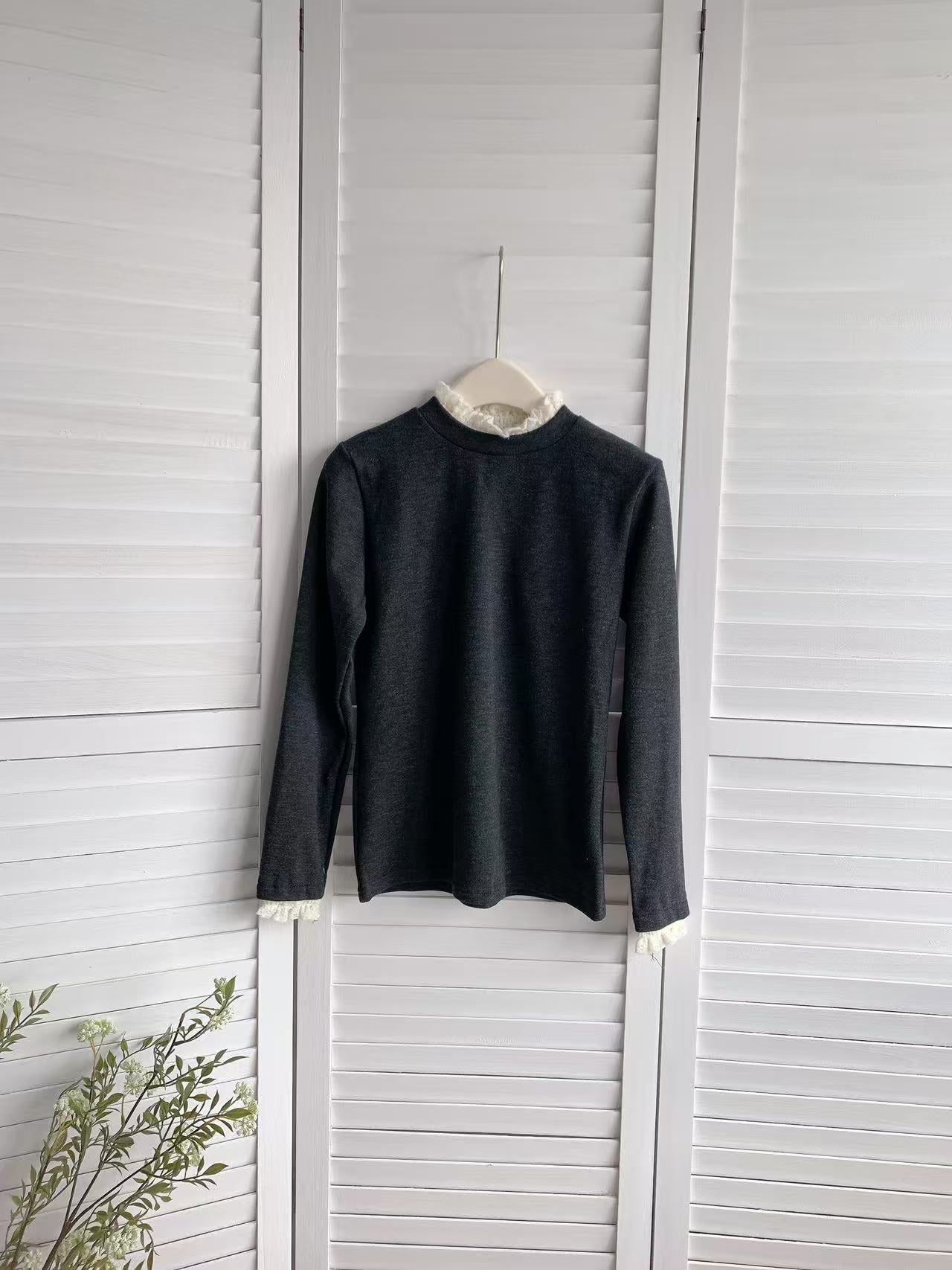 HELLO MILK TEE- 85841 高領打底衫