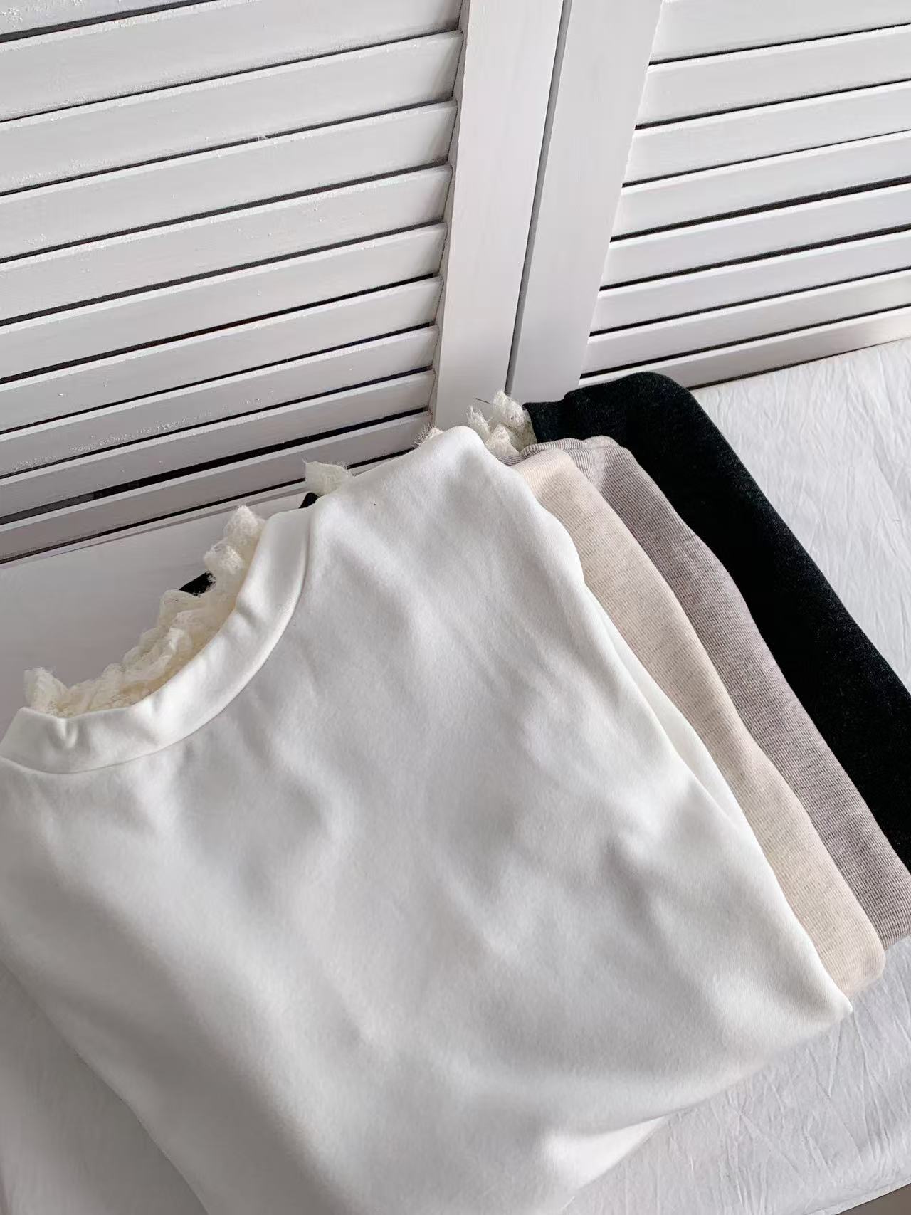 HELLO MILK TEE- 85841 高領打底衫