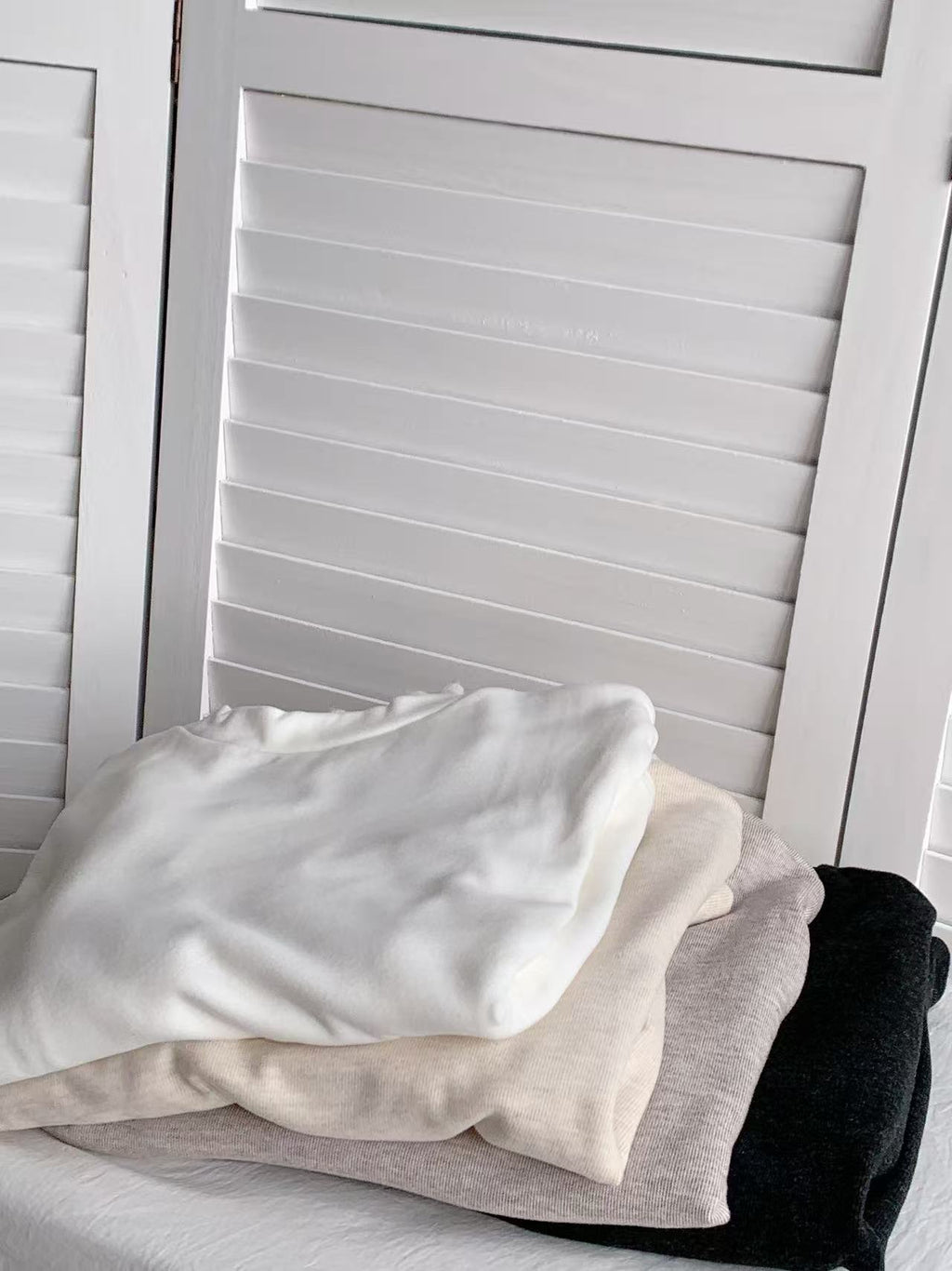 HELLO MILK TEE- 85841 高領打底衫