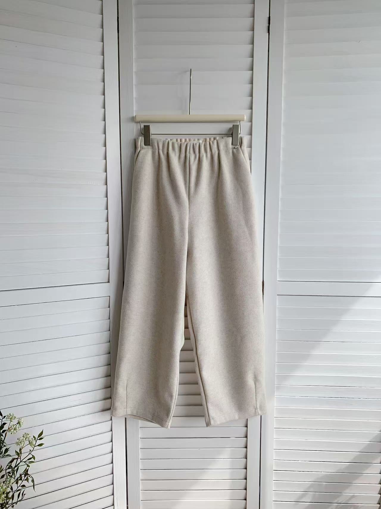 HELLO MILK TEE- 85808 休閑長褲