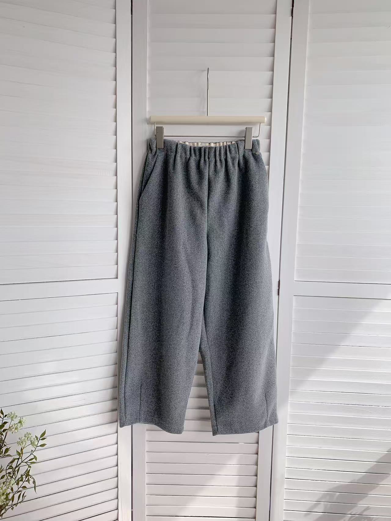 HELLO MILK TEE- 85808 休閑長褲