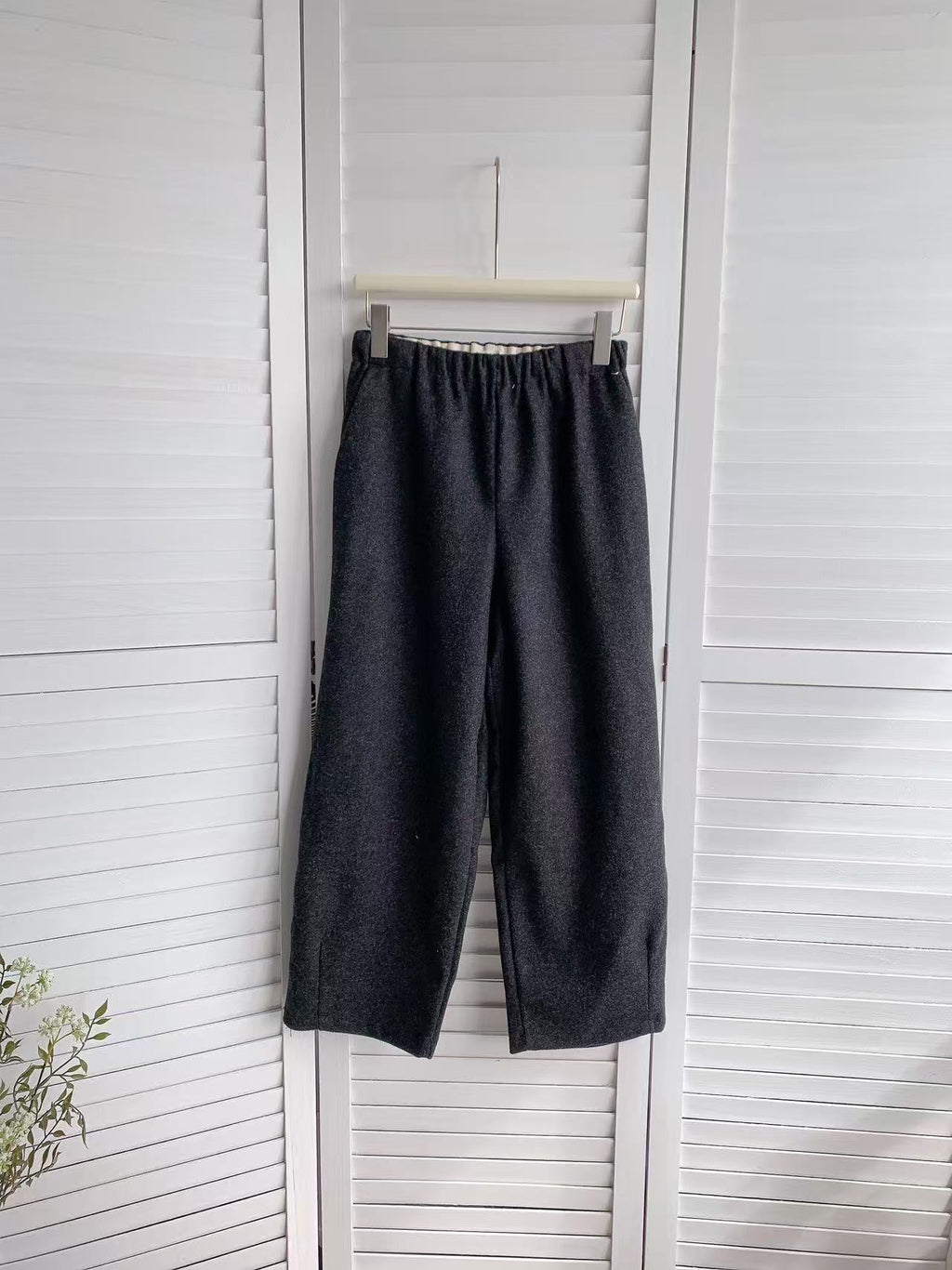 HELLO MILK TEE- 85808 休閑長褲