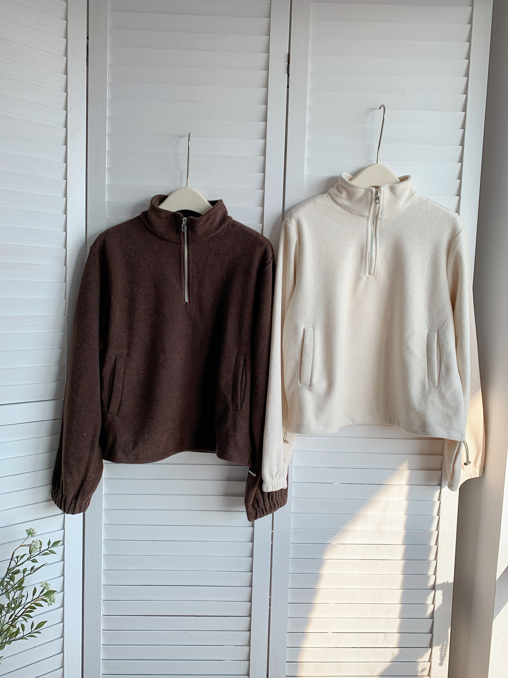 HELLO MILK TEE- 85816 半高領衛衣