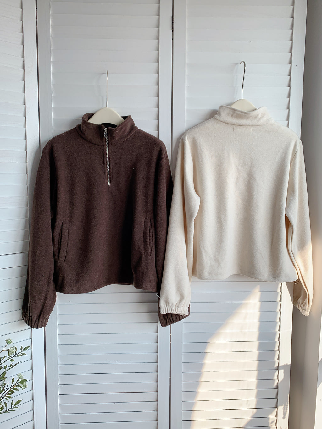 HELLO MILK TEE- 85816 半高領衛衣