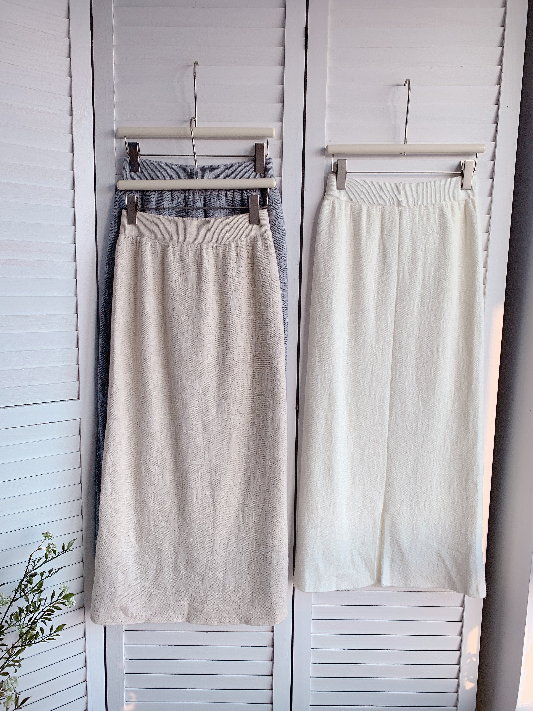 HELLO MILK TEE- 85835 韓系半裙