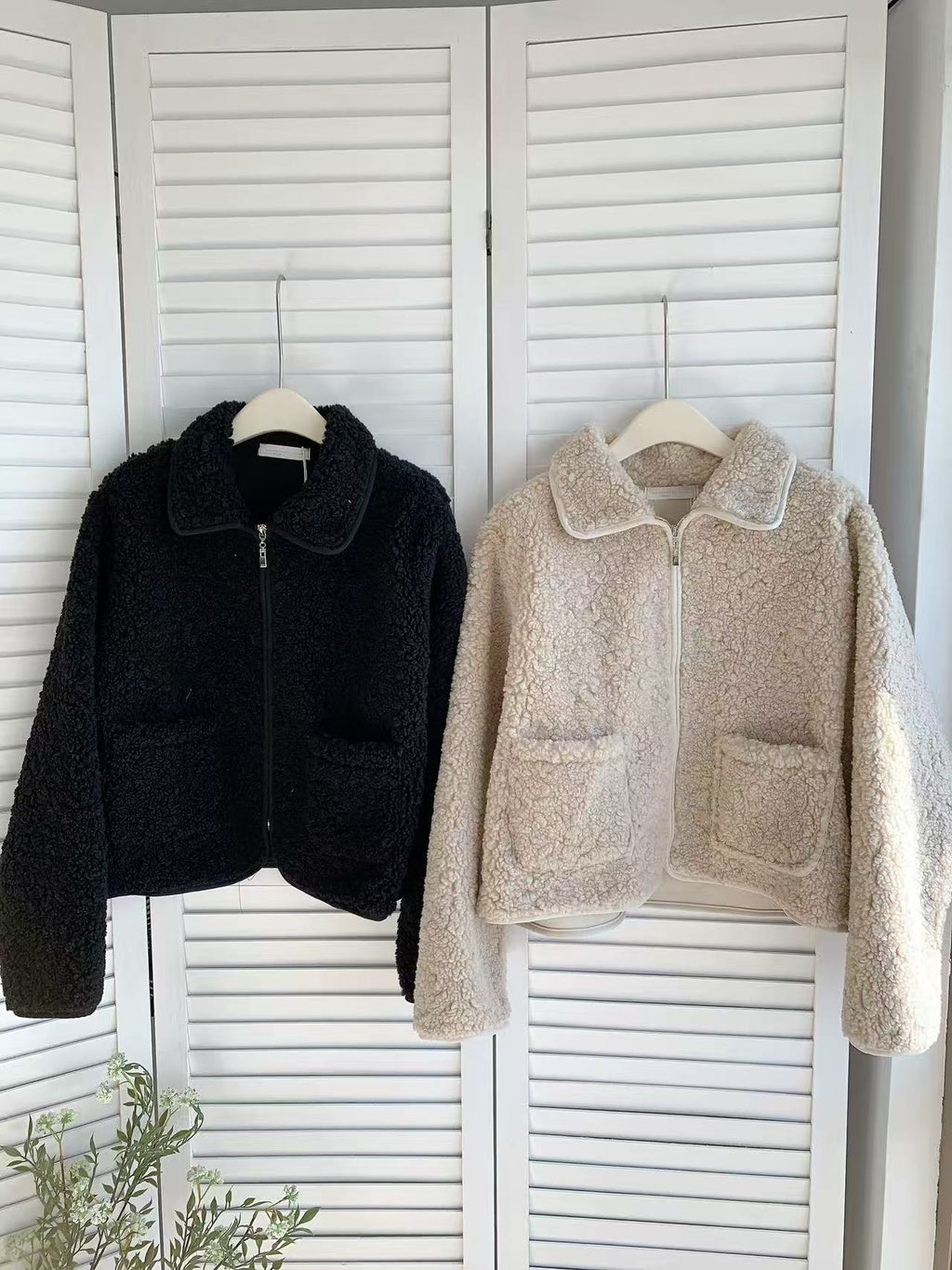 HELLO MILK TEE- 85820 毛絨外套